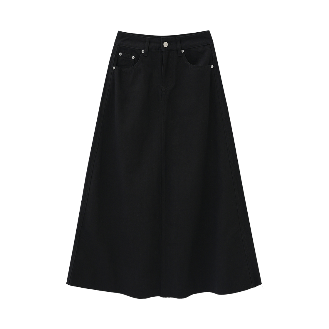 어반드레스 브리즈 롱 스커트 블랙(Avandress Breeze Long Skirt Black)