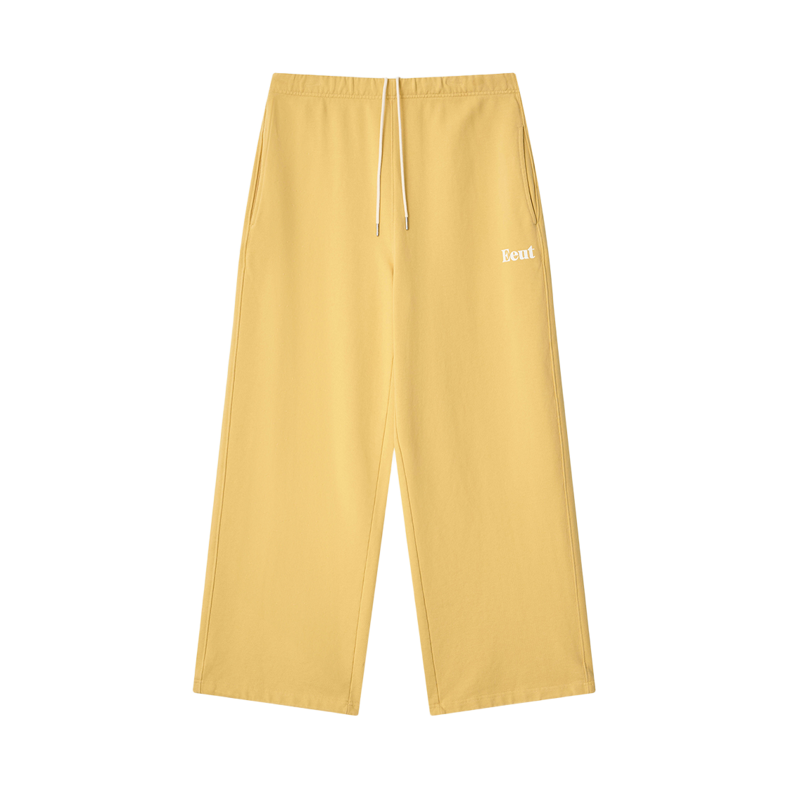 EEA1SW12YE EEUT Basic Washed Sweatpants Yellow