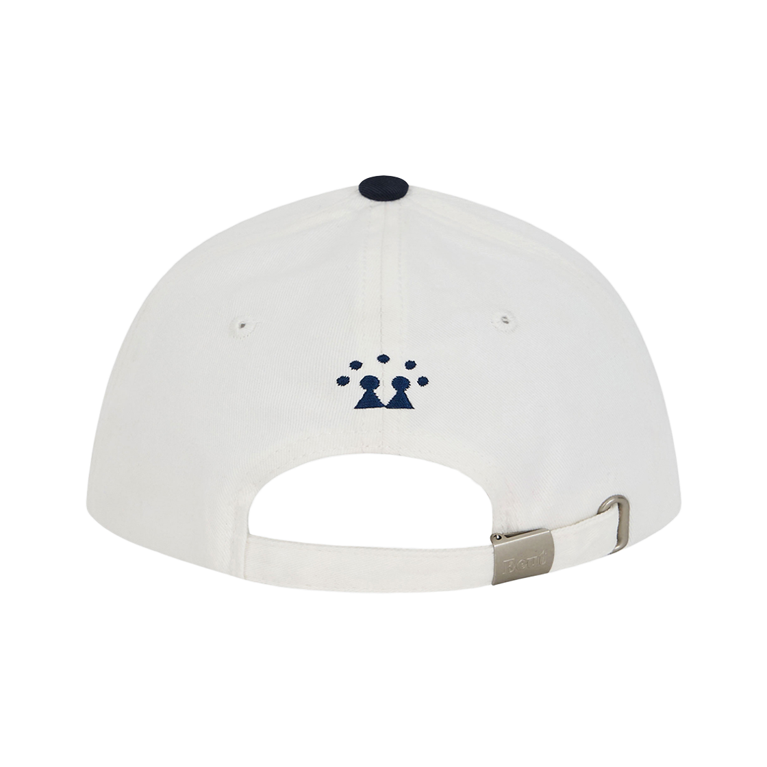 이우트 베이직 볼캡 화이트 네이비(EEUT Basic Ballcap White-Navy) - 2