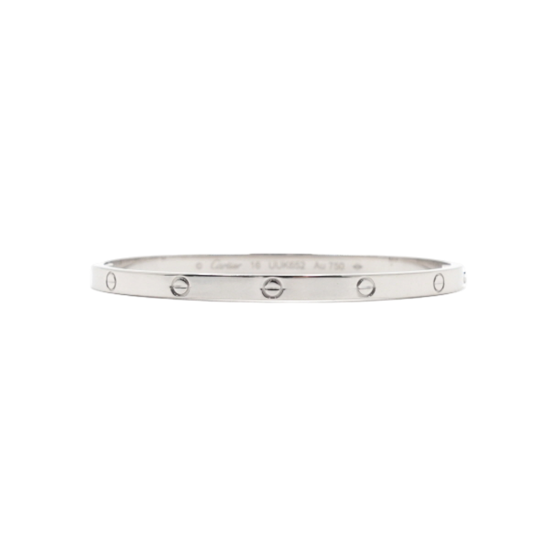 ITEDGJB4ITIM Cartier 18K White Gold LOVE Small Bracelet
