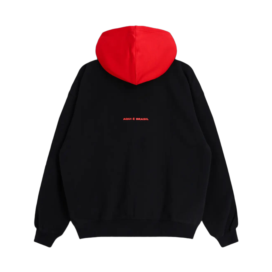 조던 브라질 브루클린 플리스 풀오버 후드 블랙 유니버시티 레드 (IF3898-010)(Jordan Brazil Brooklyn Fleece Pullover Hoodie Black University Red (IF3898-010)) - 2