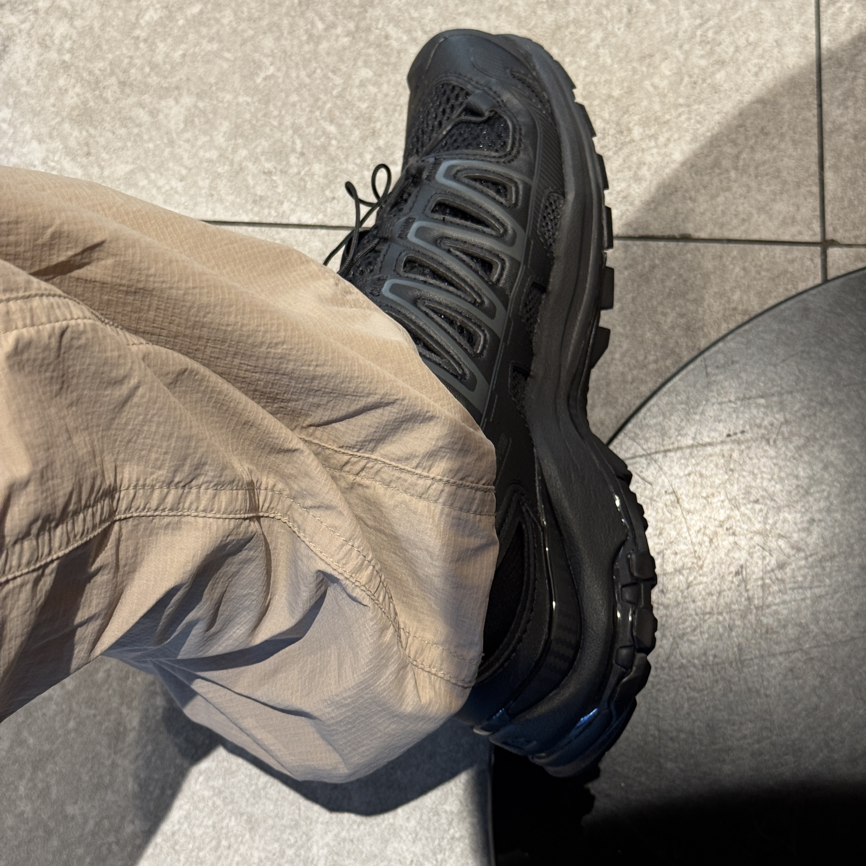 Salomon XA Pro 3D Amphib Black 착용 스타일 - 2
