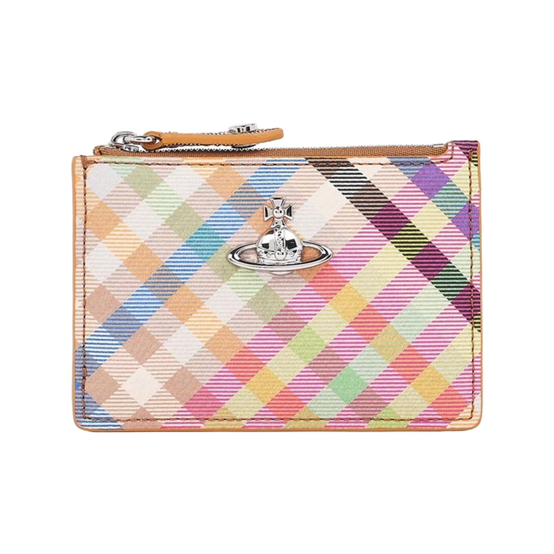 54020011W-S001S-O315 Vivienne Westwood Slim Card Holder Multicolor