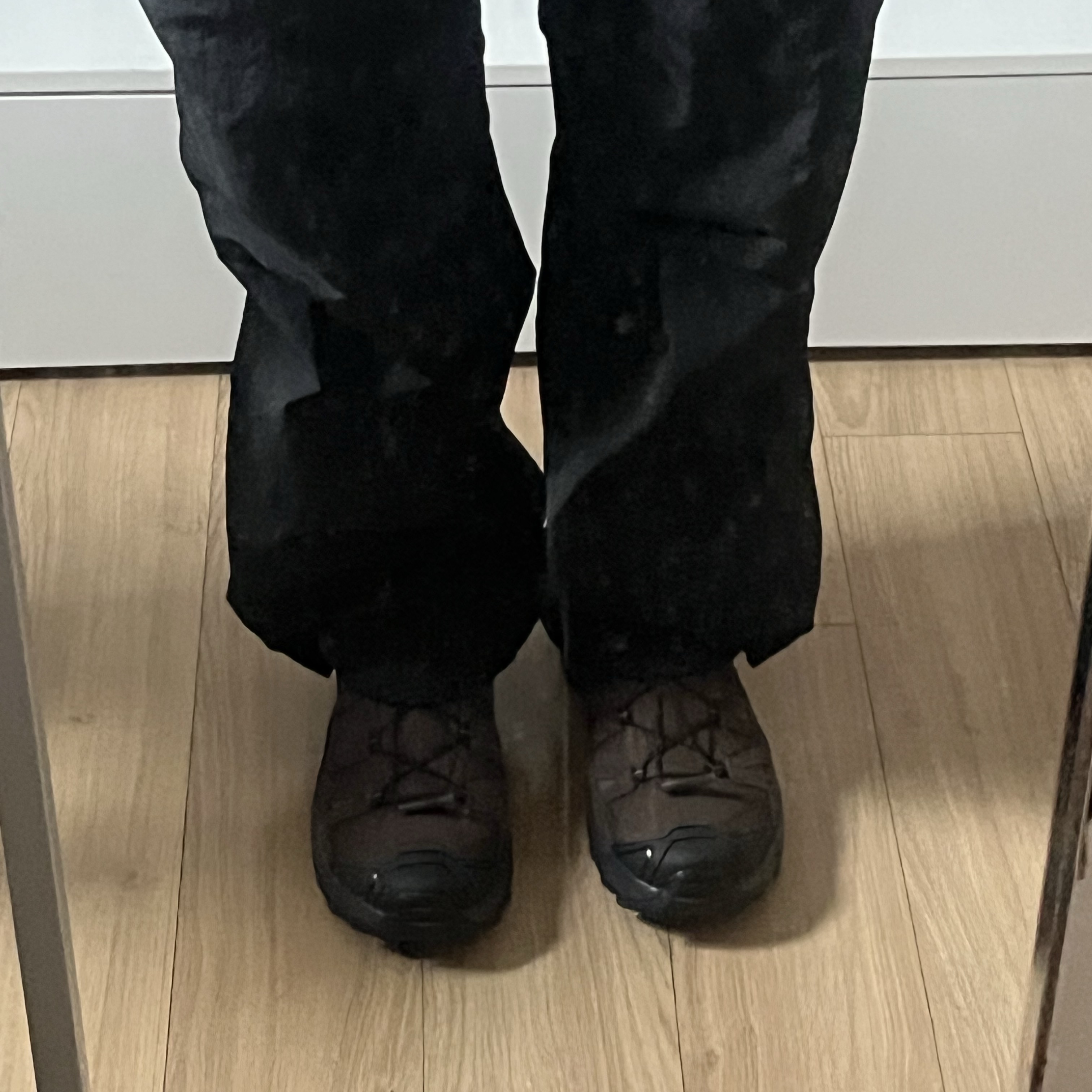 Salomon X Ultra 360 Leather GTX Dark Earth Delicioso 착용 스타일 - 3