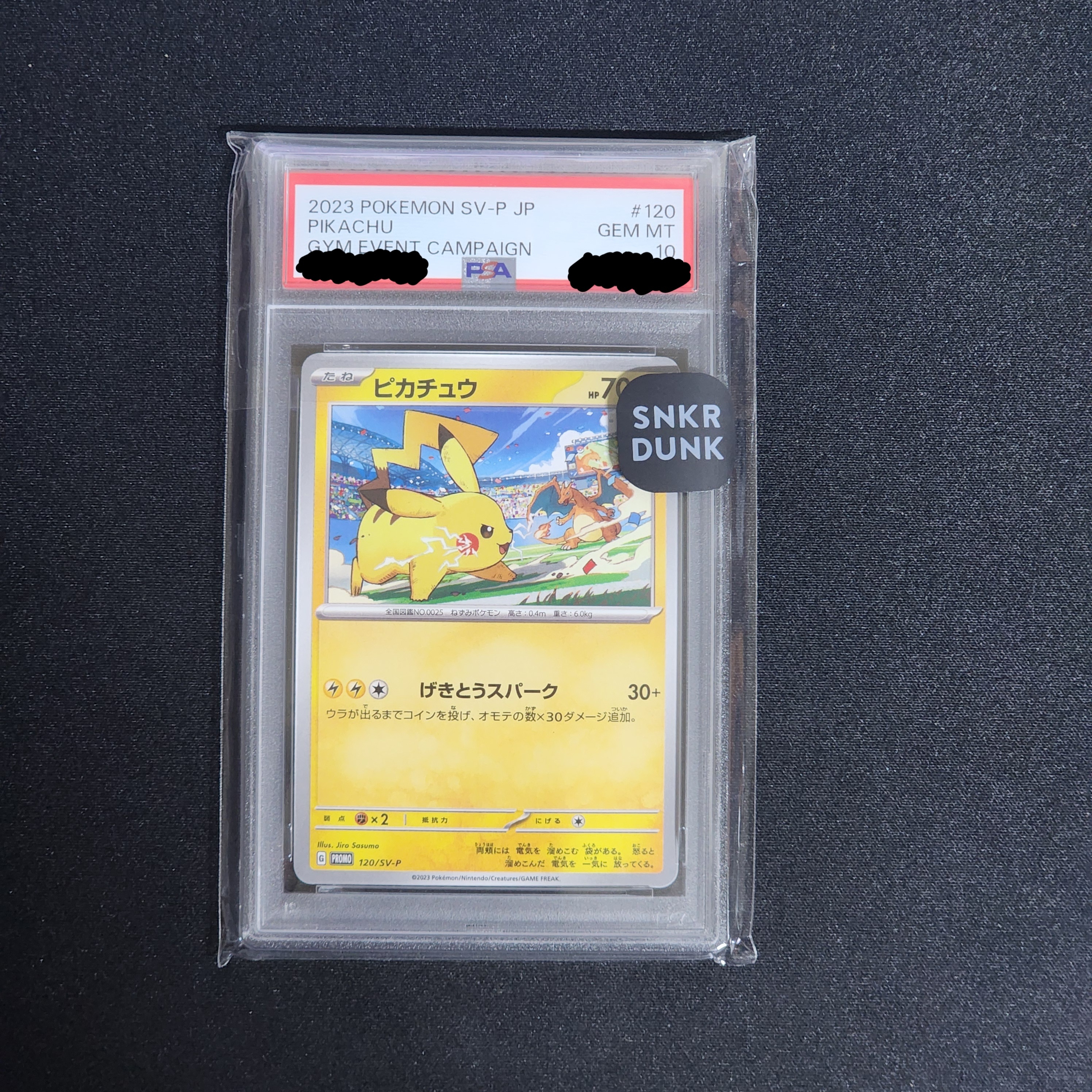 Pokemon TCG Pikachu P Scarlet & Violet Promos (Japanese Ver.) 착용 스타일