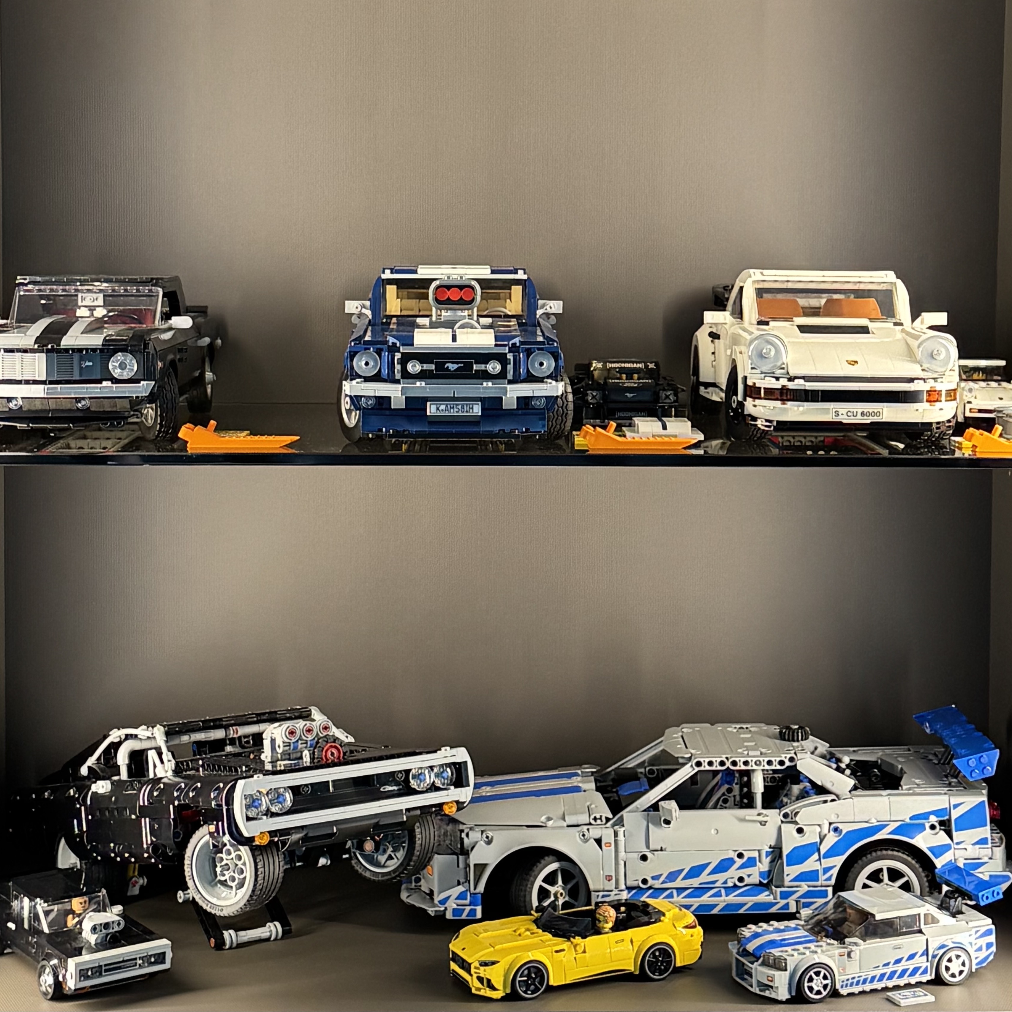 Lego Technic 2 Fast 2 Furious Nissan Skyline GT-R R34 Car, Lego Chevrolet Camaro Z28 착용 스타일