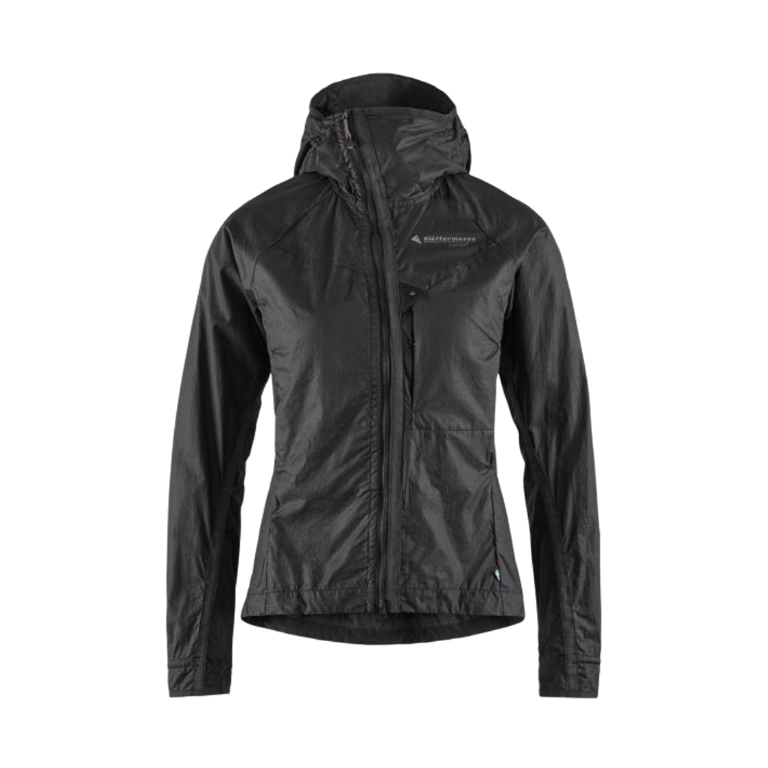 (W) 클라터뮤젠 안수르 후드 윈드 자켓 레이븐 블랙((W) Klattermusen Ansur Hooded Wind Jacket Raven Black) - 1