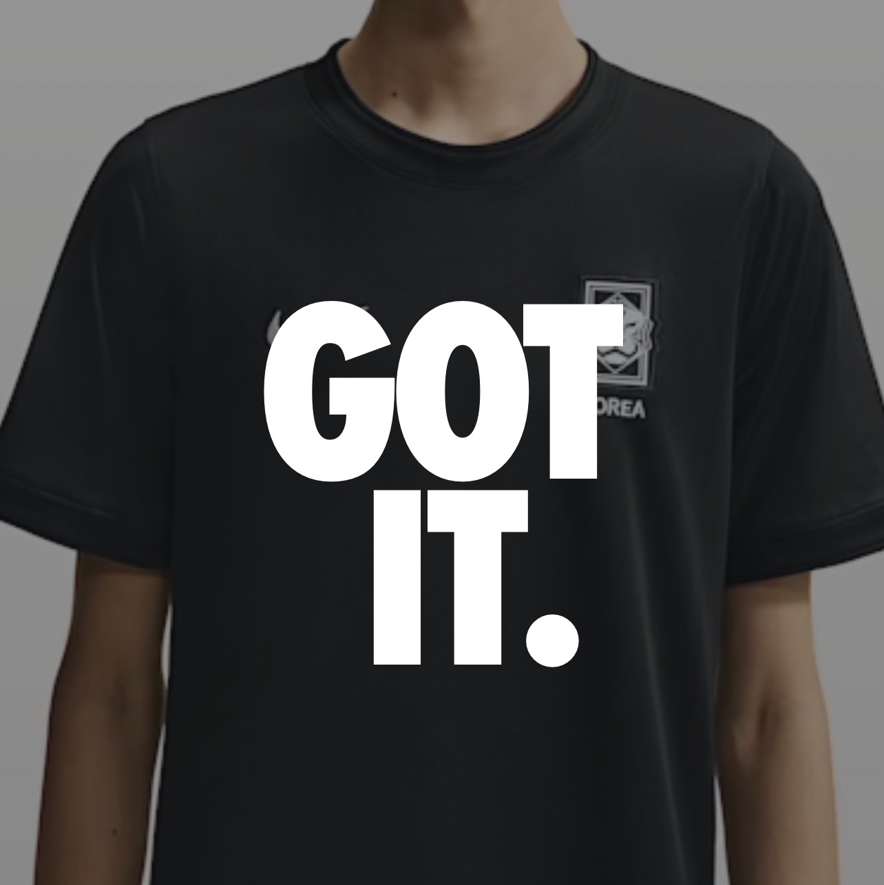 Nike x Peaceminusone Korea Academy Pro Short-Sleeve Football Top Black White (IH1682-010) 착용 스타일 - 7