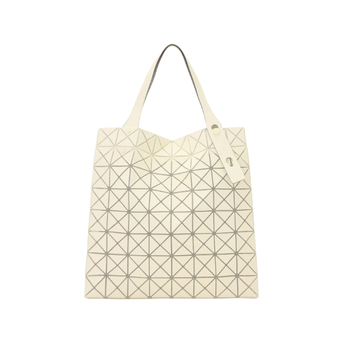 BB66-AG512-02 Bao Bao Issey Miyake Prism Plus Tote Bag Ivory