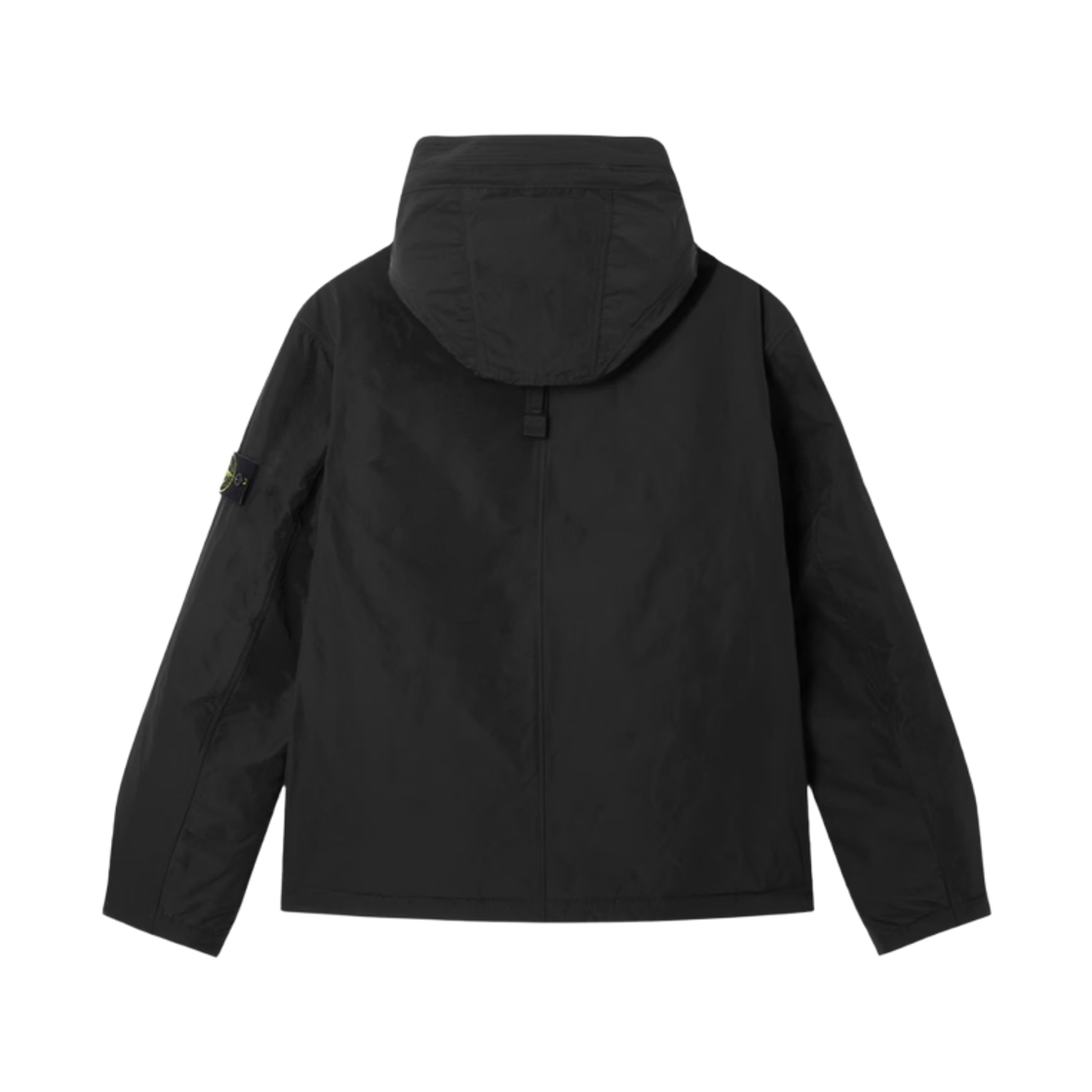 스톤 아일랜드 4100010 마이크로 트윌 안티드롭 패딩 후드 자켓 블랙 - 26FW(Stone Island 4100010 Micro Twill Padded Hooded Jacket with Anti-Drop Black - 26FW) - 2