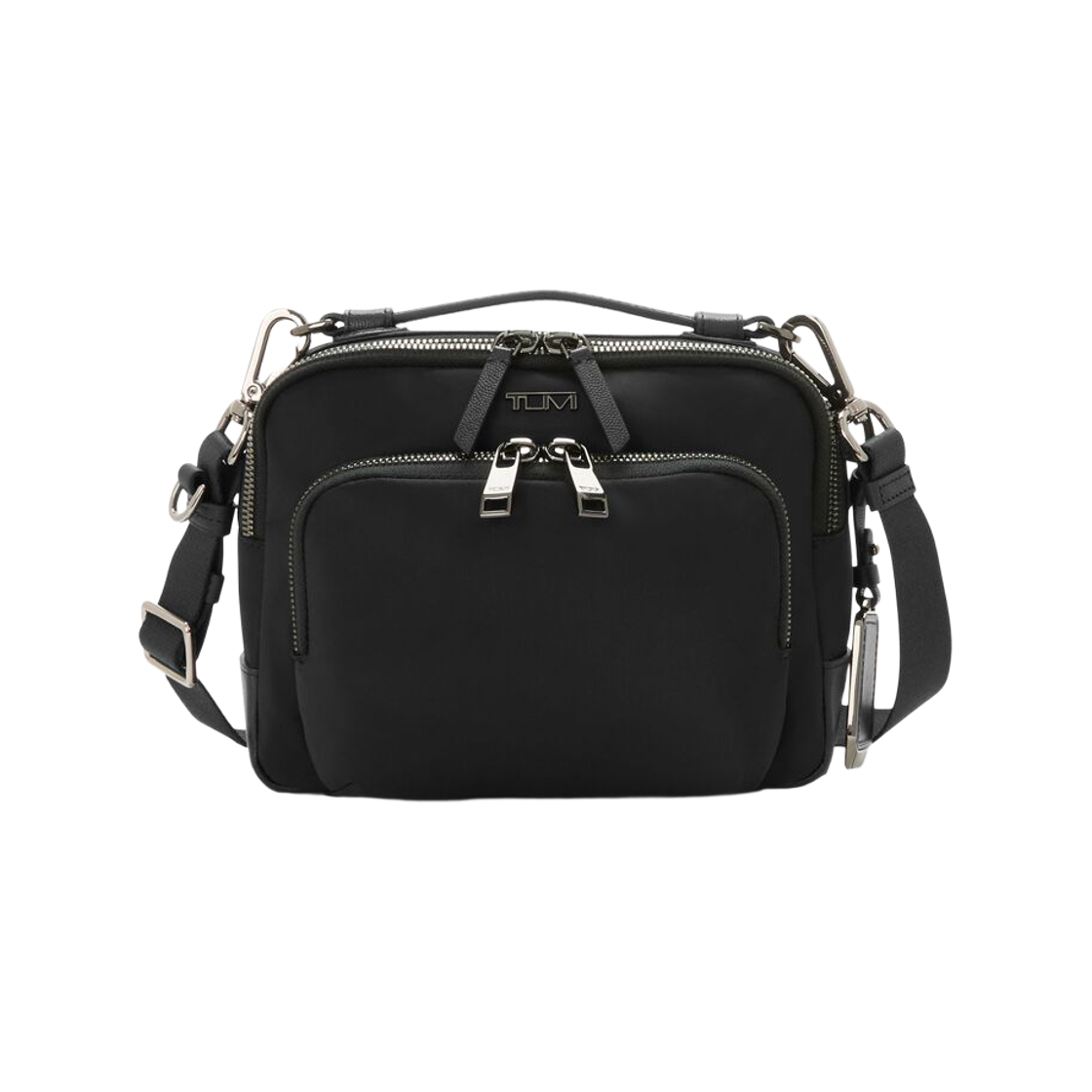 투미 보야저 테간 크로스바디백 블랙 건메탈(Tumi Voyageur Teghan Crossbody Bag Black Gunmetal)