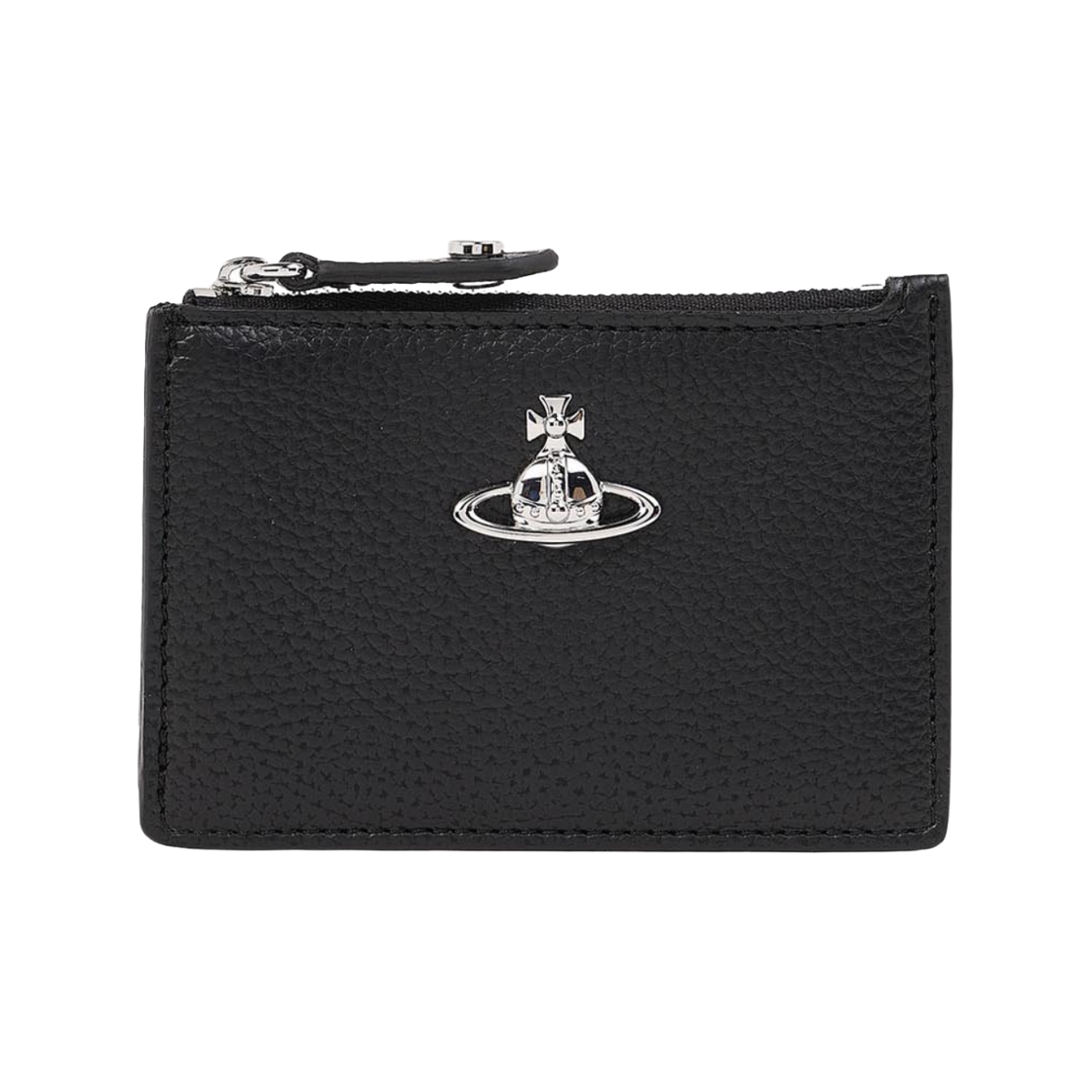 54020011W-S000D-N403 Vivienne Westwood Orb Logo Slim Card Holder Black