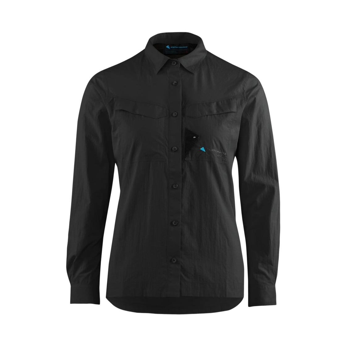 (W) 클라터뮤젠 신 롱슬리브 셔츠 레이븐((W) Klattermusen Syn Long Sleeve Shirt Raven) - 1