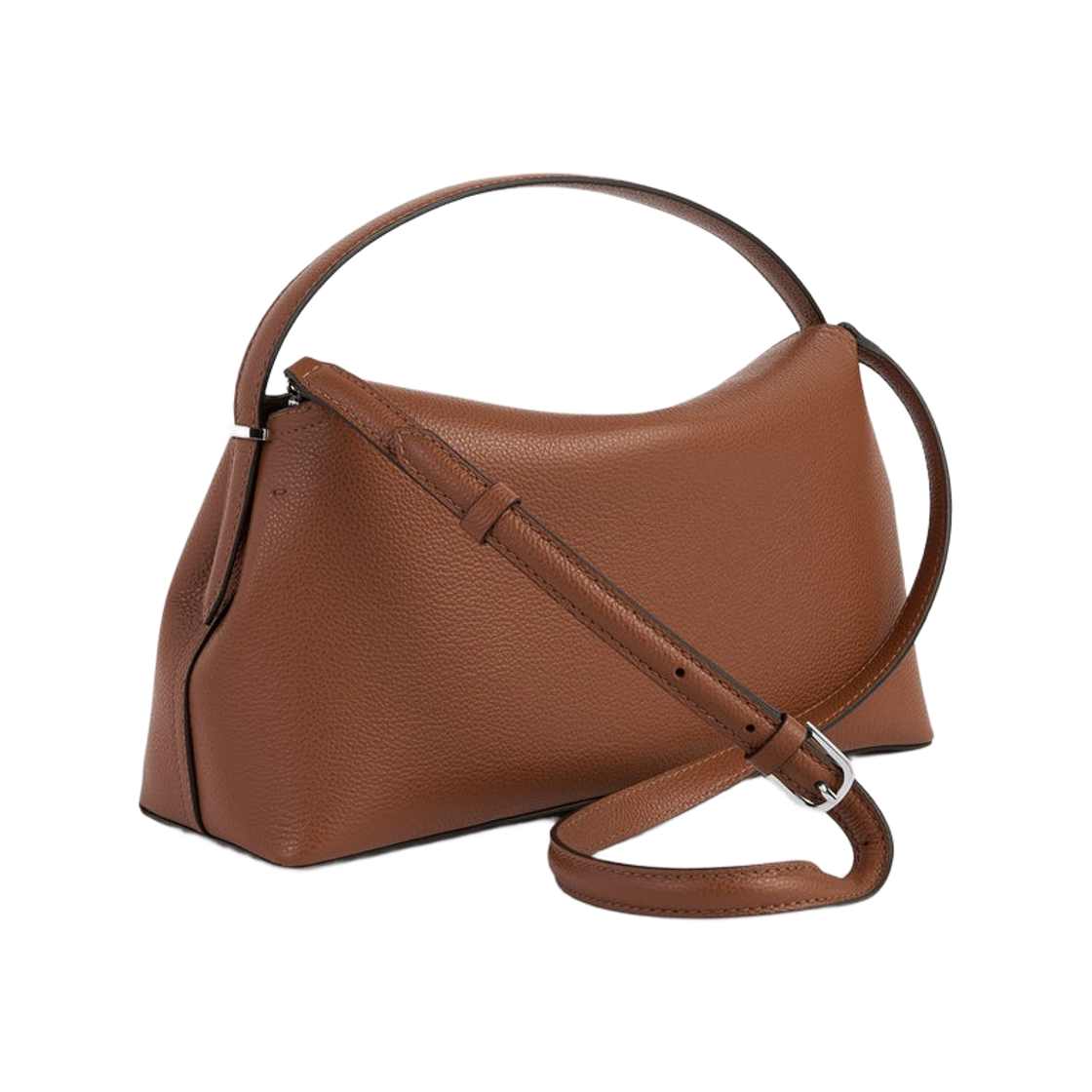 토템 티락 그레인 레더 탑 핸들 시에나(Toteme T-Lock Grain Leather Top Handle Sienna) - 2