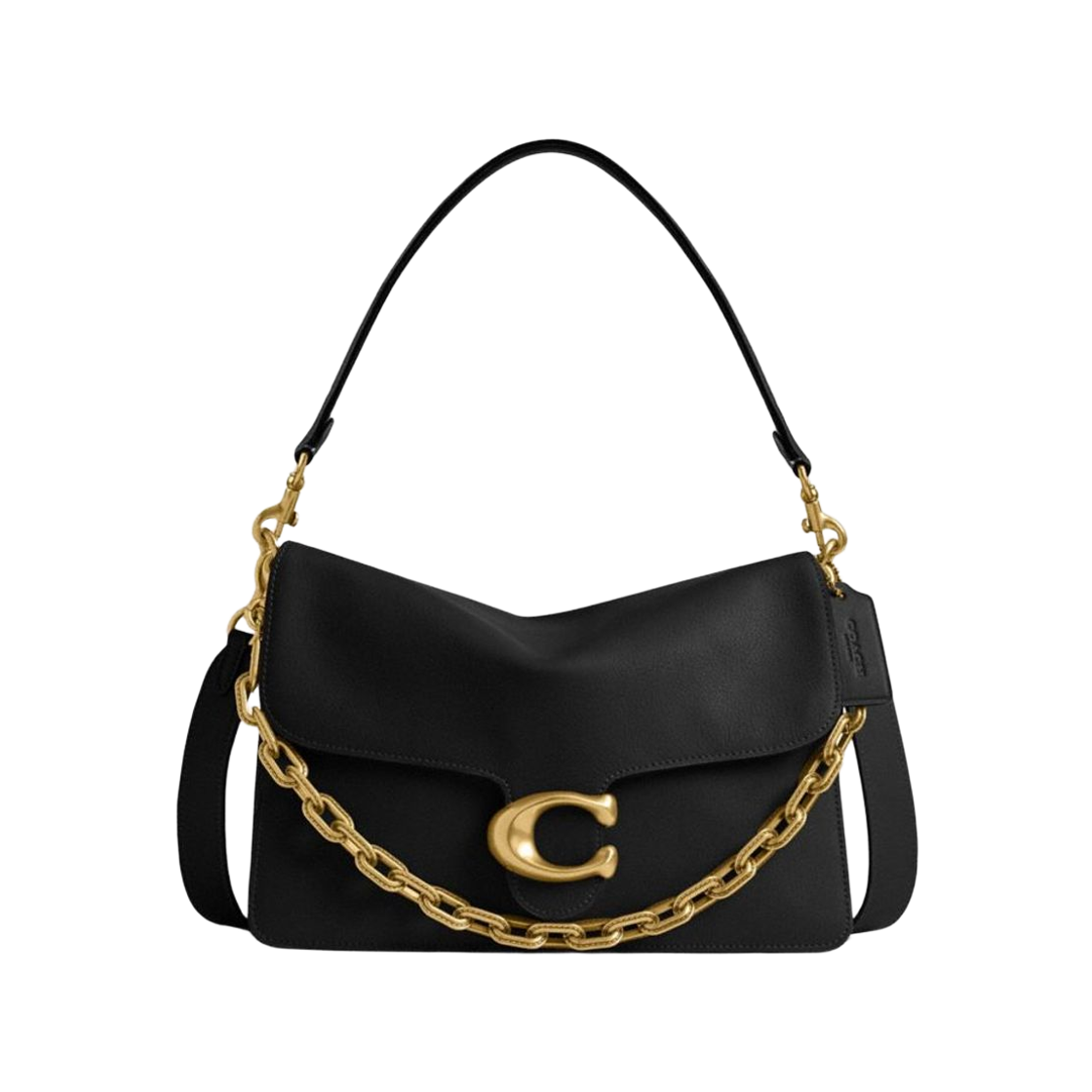 코치 체인 태비 숄더백 30 블랙(Coach Chain Tabby Shoulder Bag 30 Black) - 1