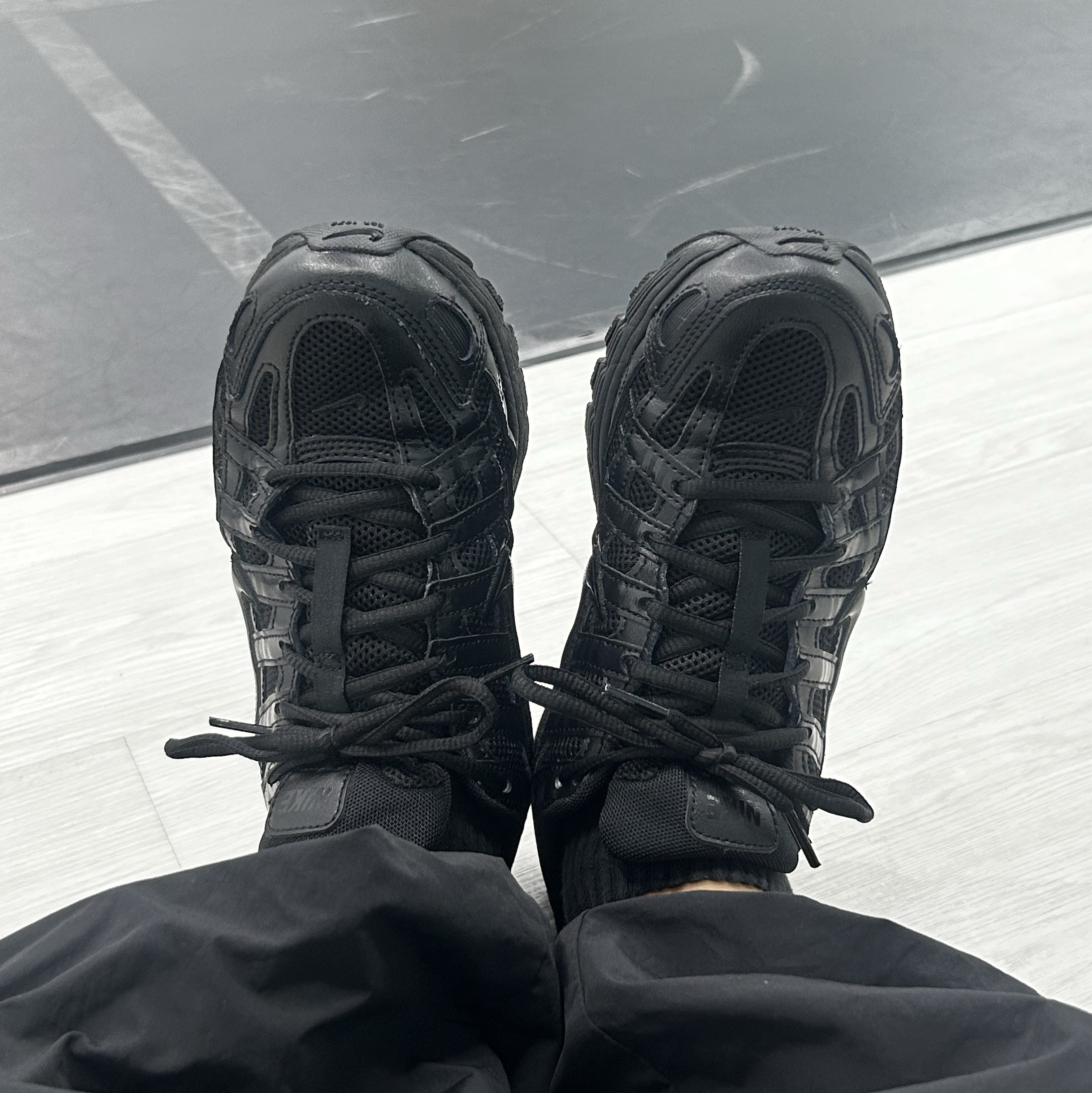 Nike P-6000 Black 착용 스타일