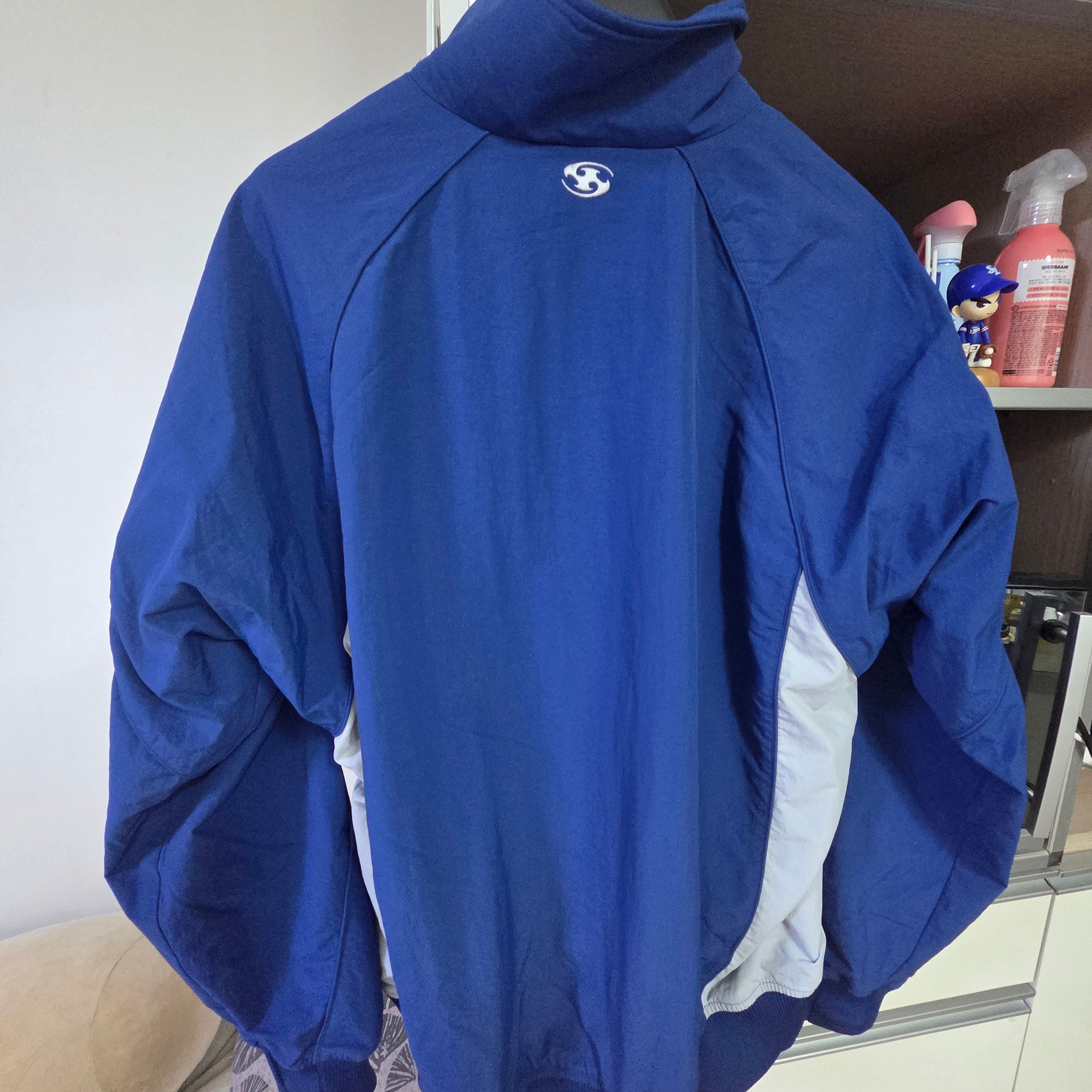 Sansan Gear x Samsung Lions Jacket Blue 착용 스타일 - 3