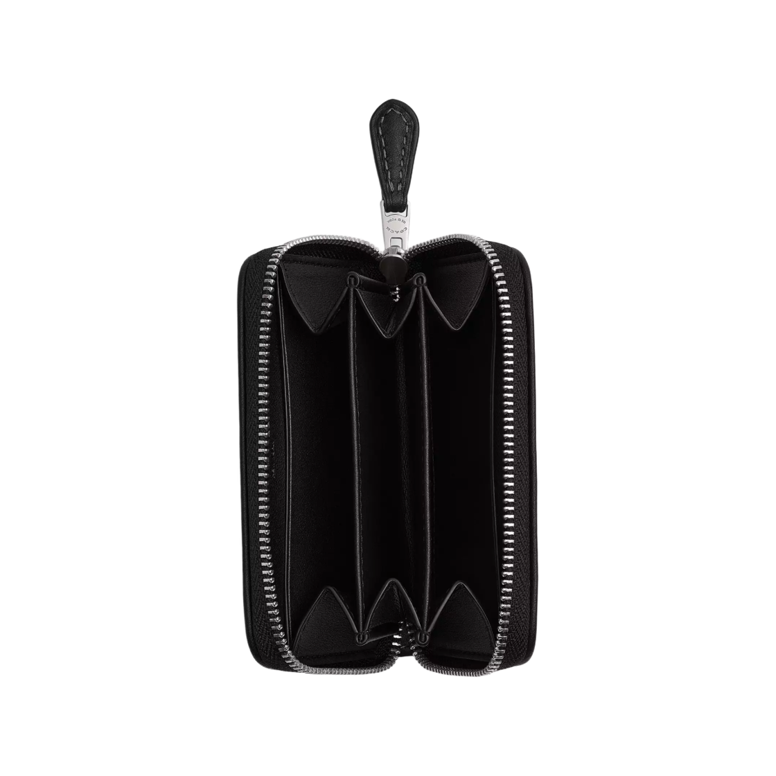 코치 에센셜 크리스탈 시그니쳐 자카드 스몰 집 어라운드 카드 케이스 실버 블랙(Coach Essential Small Zip Around Card Case in Crystal Signature Jacquard Silver Black) - 3