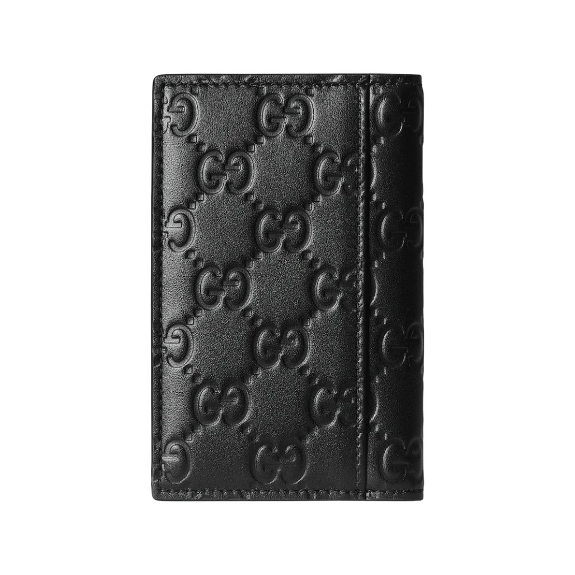 구찌 GG 엠블럼 카드 케이스 블랙(Gucci GG Emblem Card Case Black) - 3