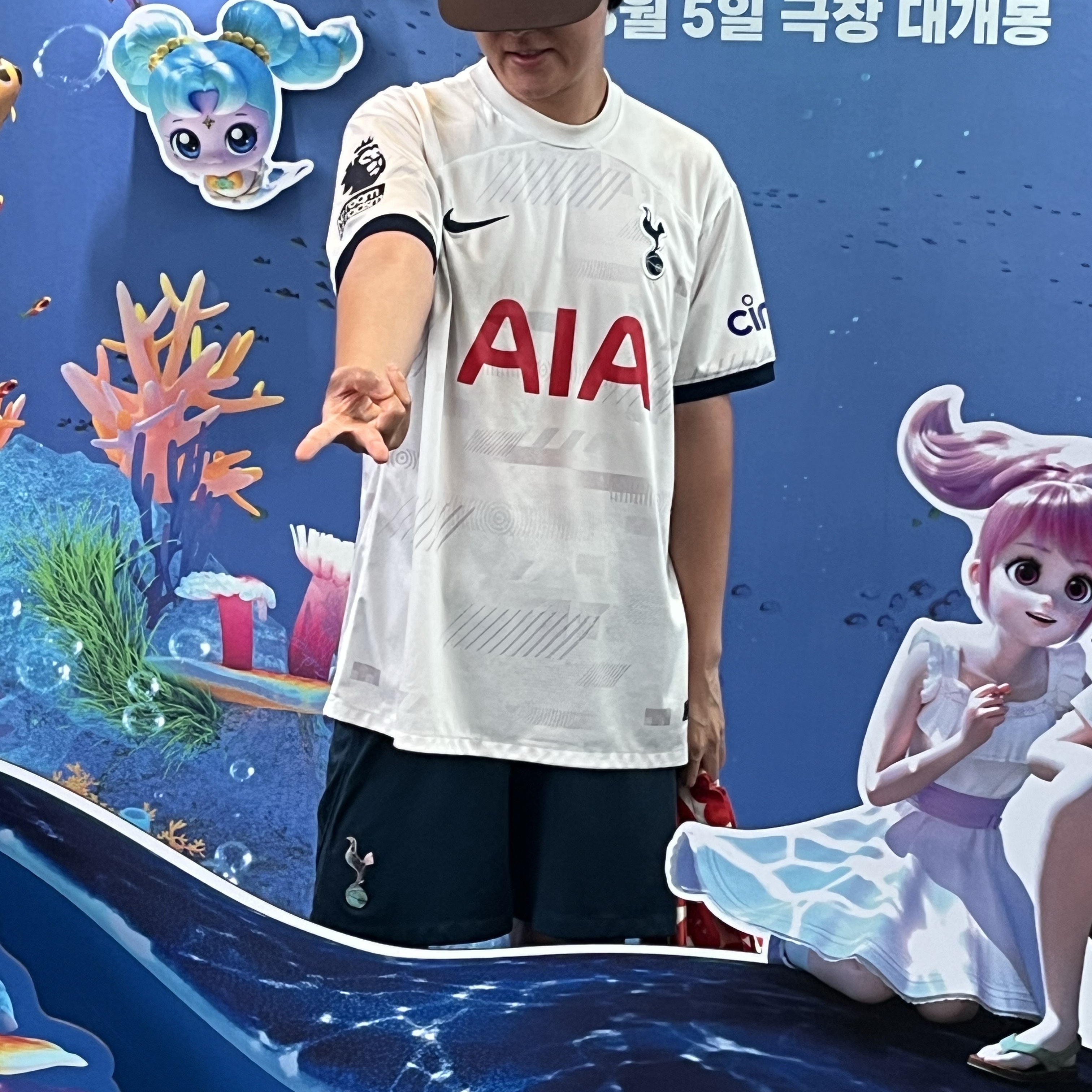 Nike Tottenham Hotspur 2023/24 Dri-Fit Stadium Home Jersey White (Non Marking Ver.) 착용 스타일