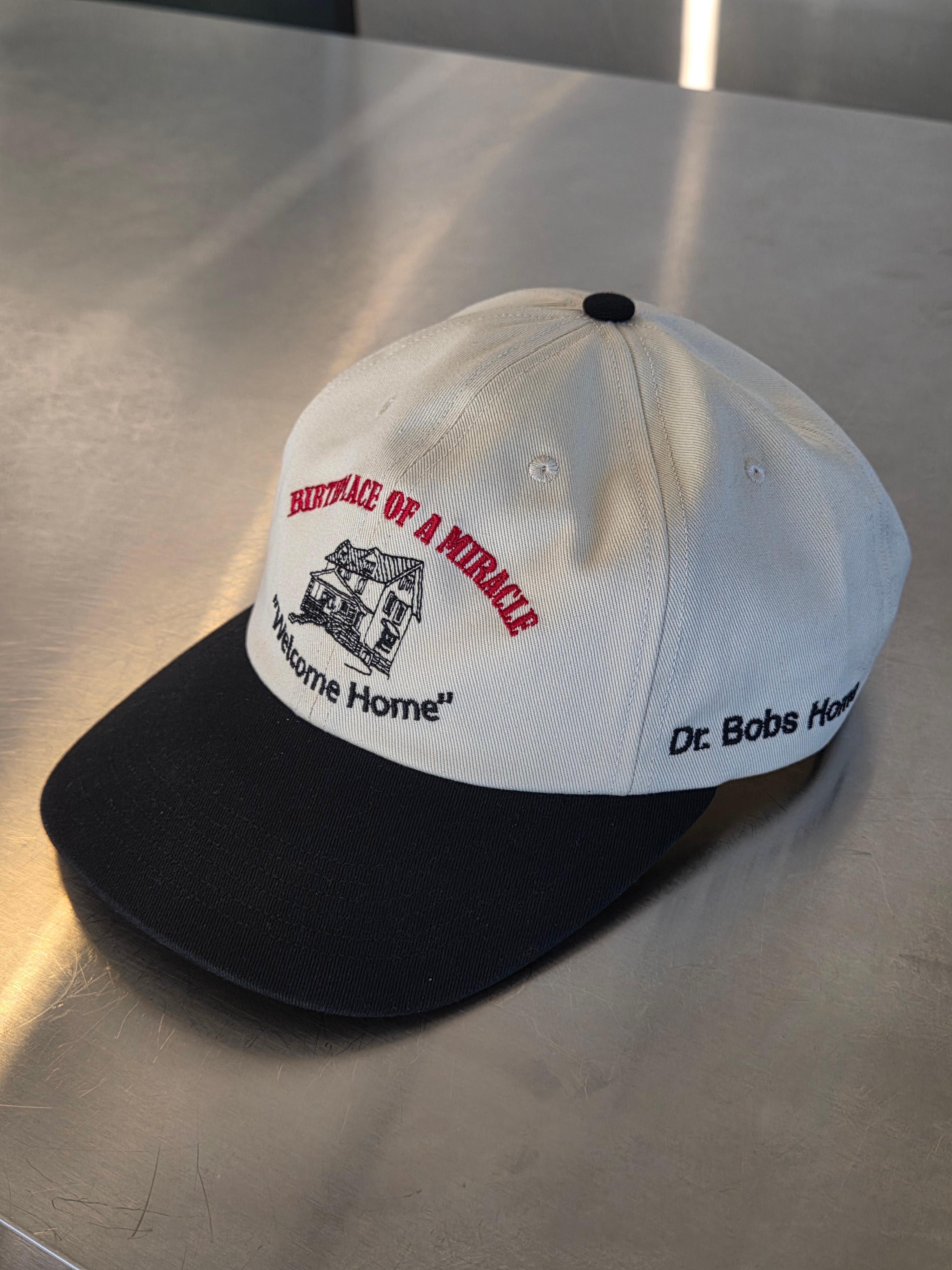 Paly Hollywood Welcome Home Low Profile Hat White Black 착용 스타일
