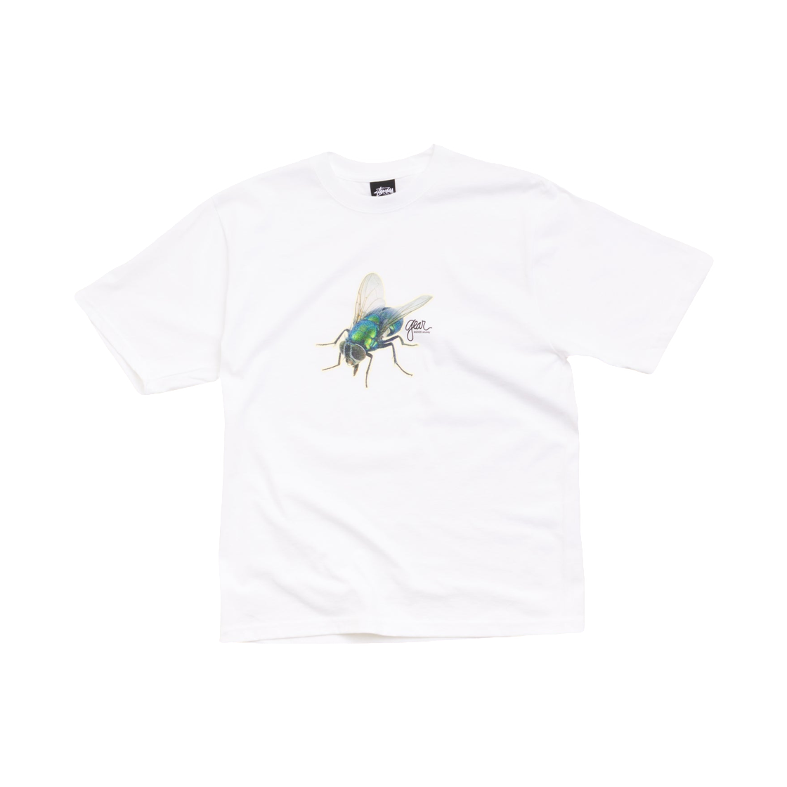 1905192 Stussy Fly Gear T-Shirt White