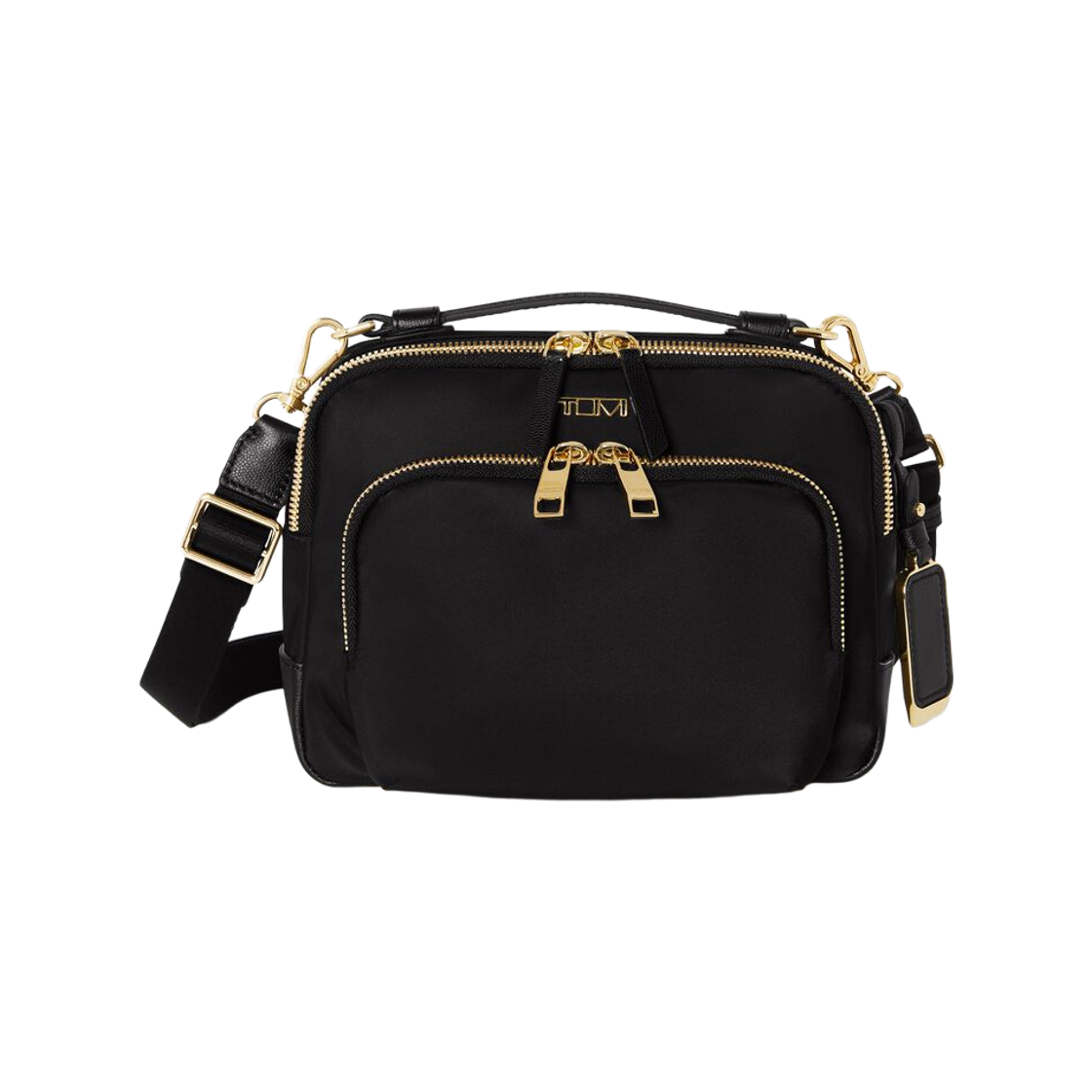 투미 보야저 테간 크로스바디백 블랙 골드(Tumi Voyageur Teghan Crossbody Bag Black Gold)