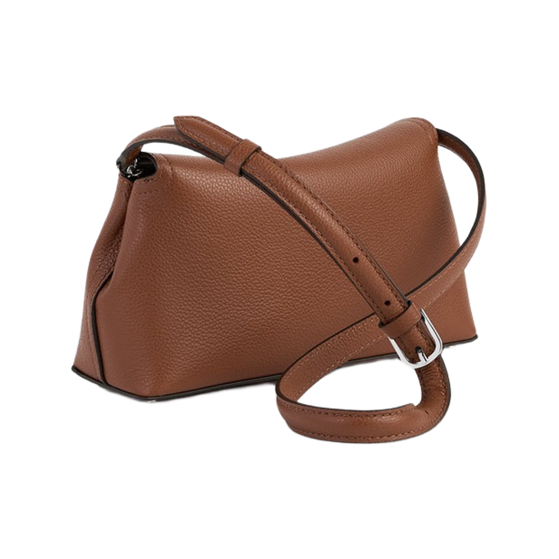 토템 티락 그레인드 레더 클러치 시에나(Toteme T-Lock Grained Leather Clutch Sienna) - 2