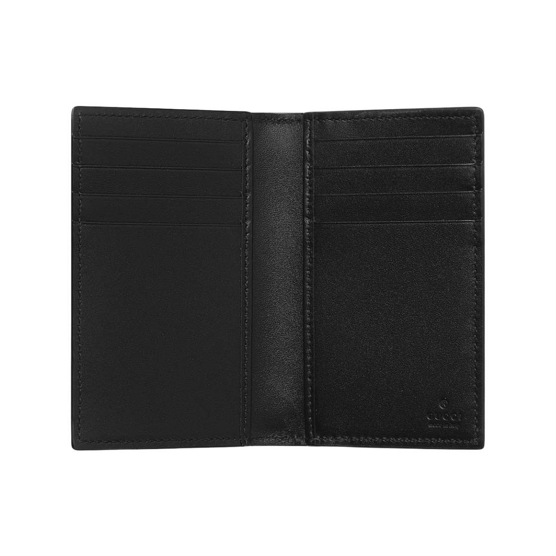 구찌 GG 엠블럼 카드 케이스 블랙(Gucci GG Emblem Card Case Black) - 2
