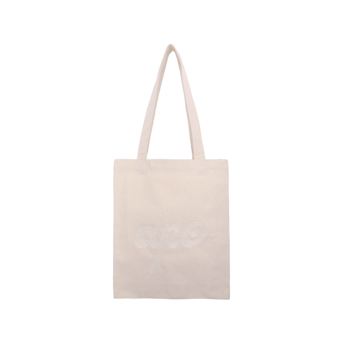 COEUG-M67006-AAD A.P.C. Lou Chainstitch Tote Bag Ecru Beige