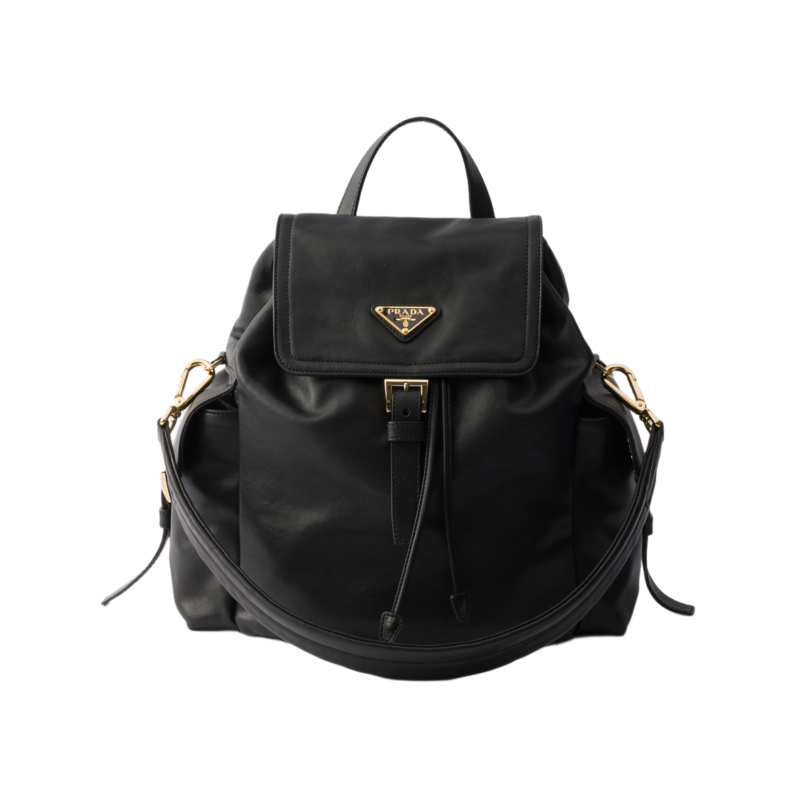 1BZ080-2DX8-F0002 Prada Explore Medium Nappa Leather Backpack Black
