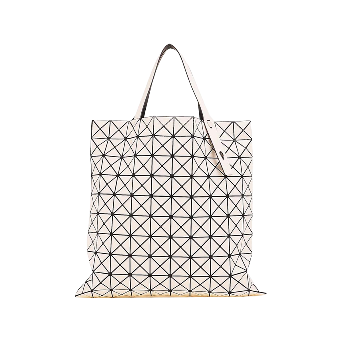 BB66-AG523-46 Bao Bao Issey Miyake Prism Frost 2 Tote Bag Beige