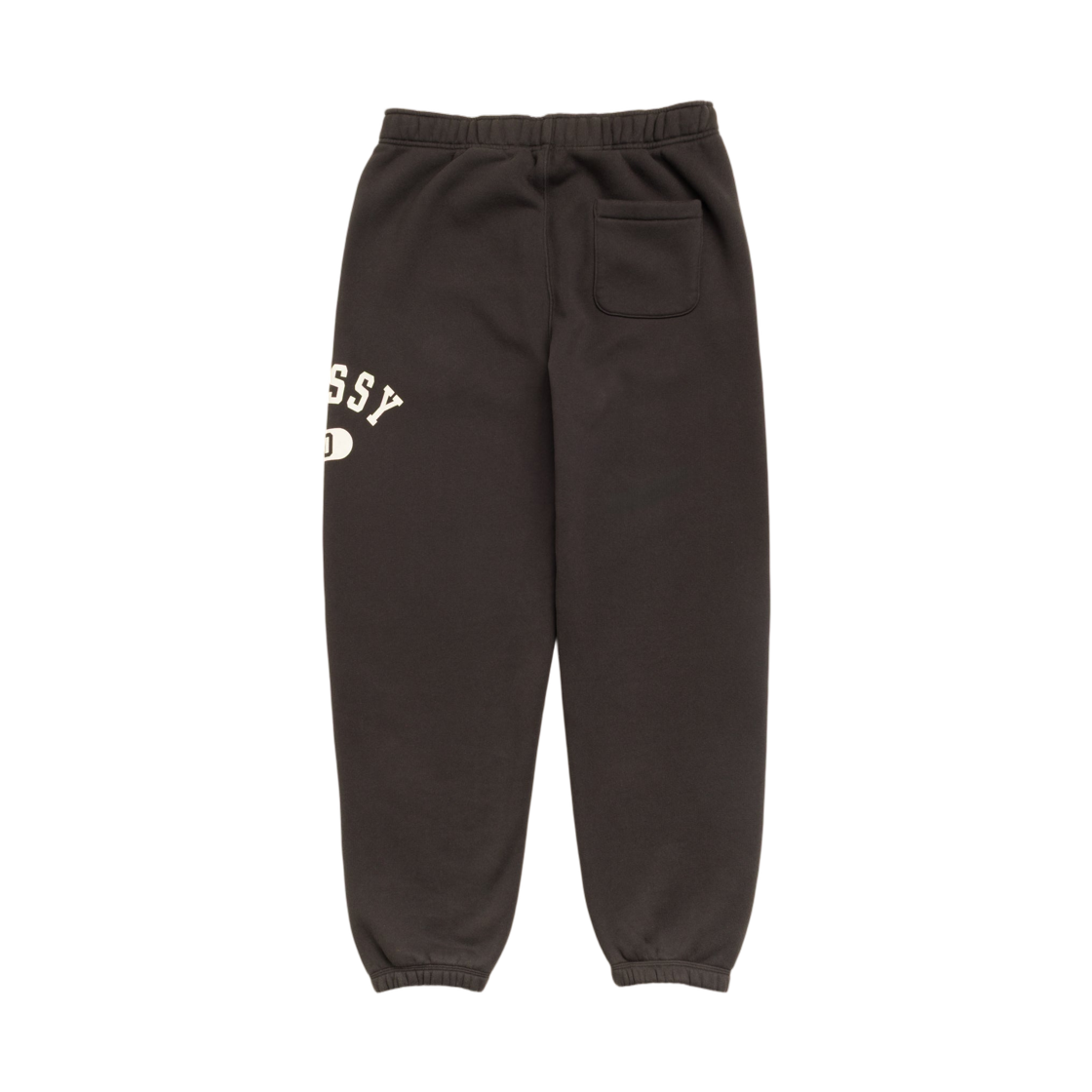 스투시 바시티 플리스 팬츠 워시드 블랙(Stussy Varsity Fleece Pants Washed Black) - 2