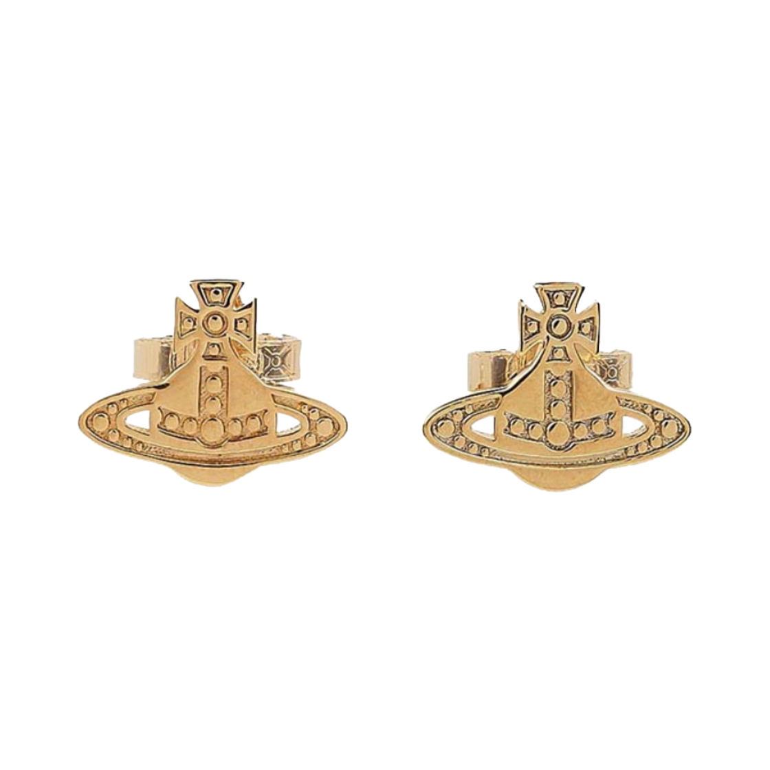 6201038F-02R001 (W) Vivienne Westwood Marinetta Earrings Gold