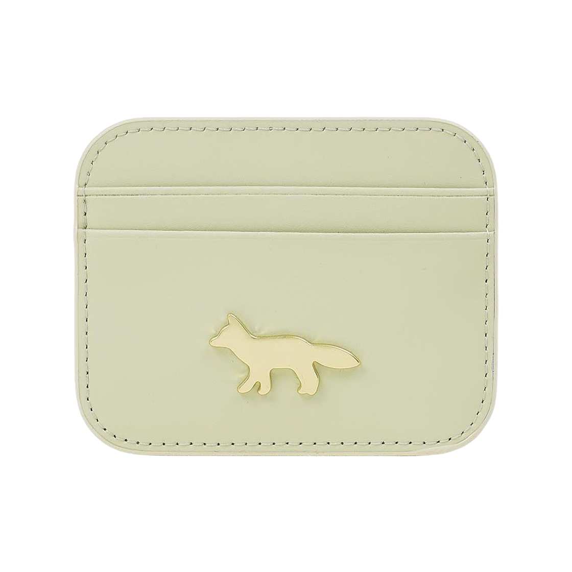 OW05700LR0001-0479 Maison Kitsune Edie Card Holder Aloe Green