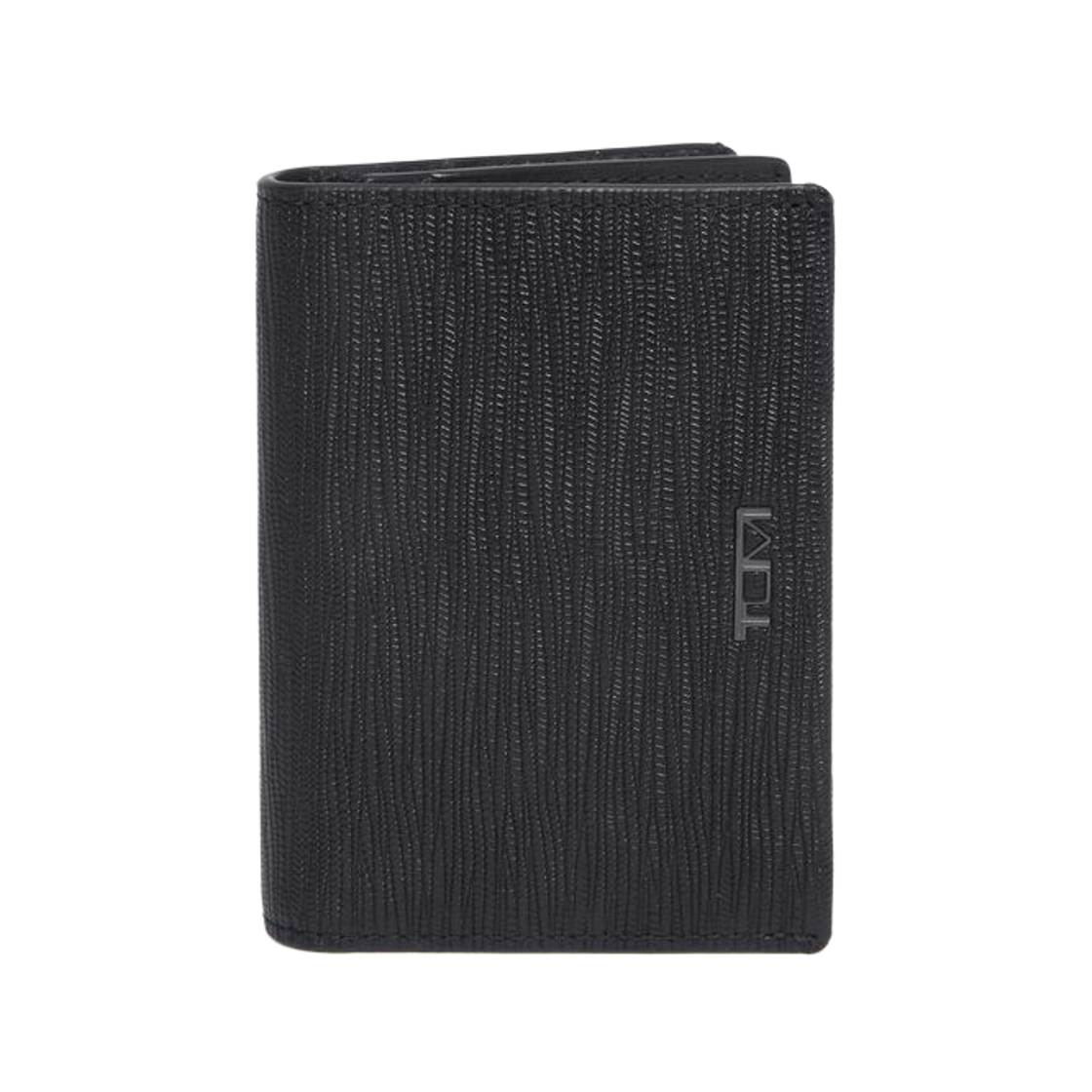 투미 나소 거셋 카드 케이스 블랙 엠보스드(Tumi Nassau Gusset Card Case Black Embossed)