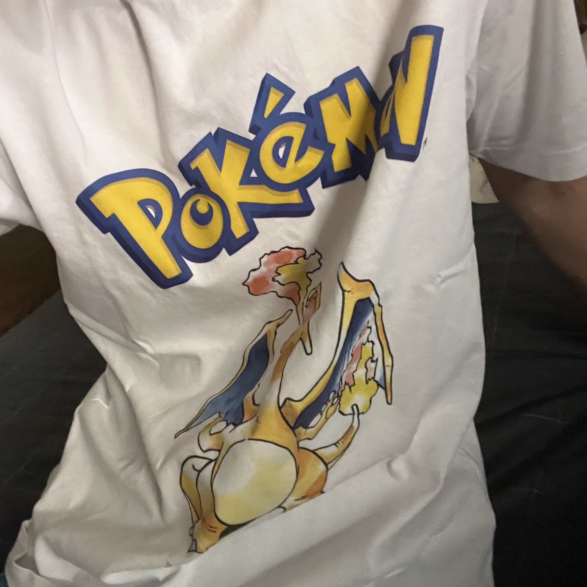 Uniqlo UT x Pokemon Graphic T-Shirt 1A White 착용 스타일