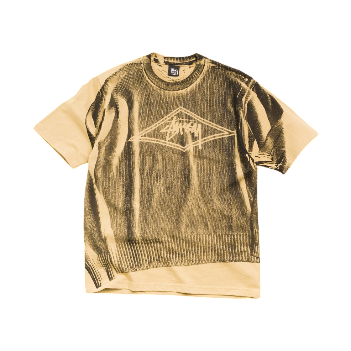 스투시 스웨터 티셔츠 카키(Stussy Sweater T-Shirt Khaki) - 1