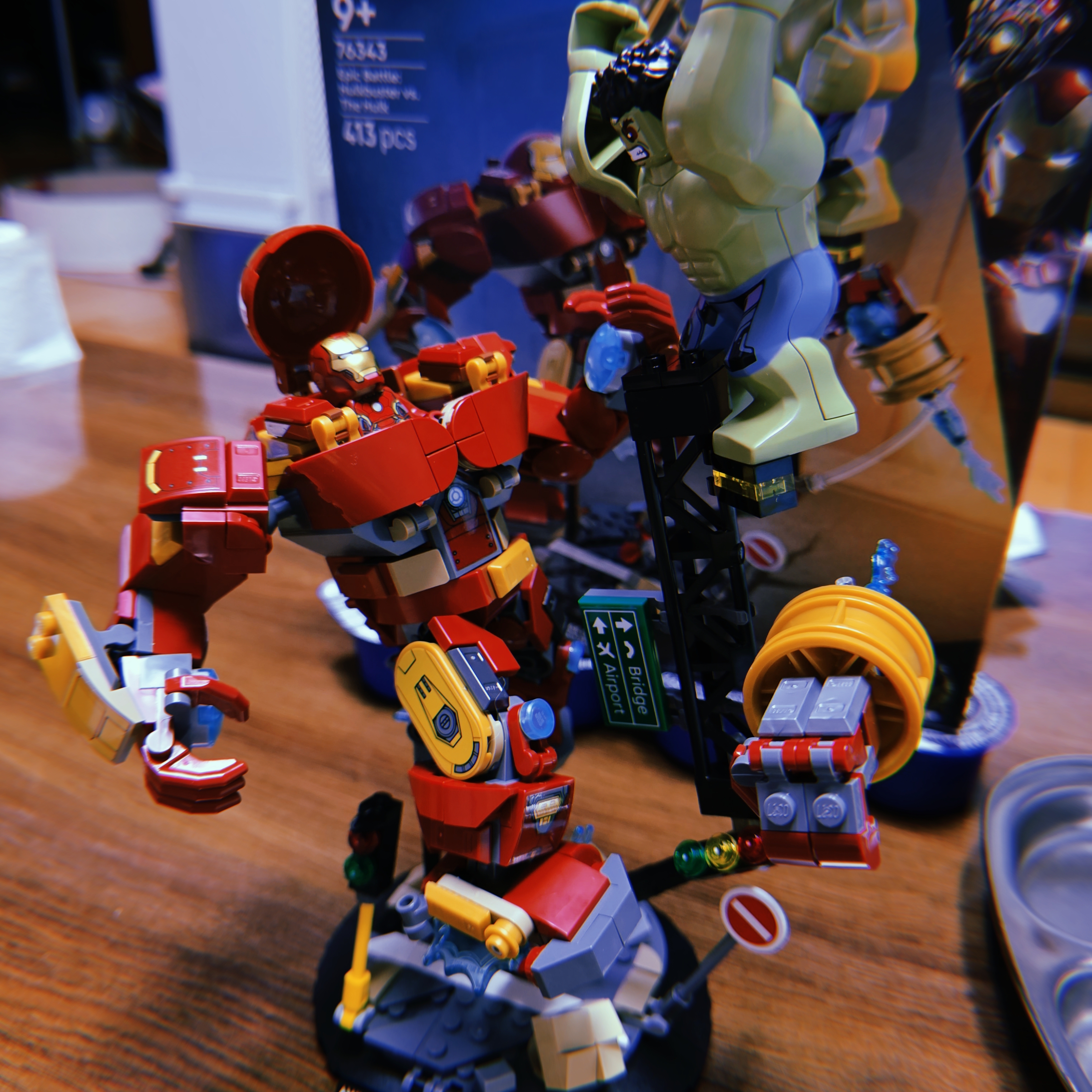 Lego Marvel Epic Battle: Hulkbuster vs. The Hulk 착용 스타일 - 2
