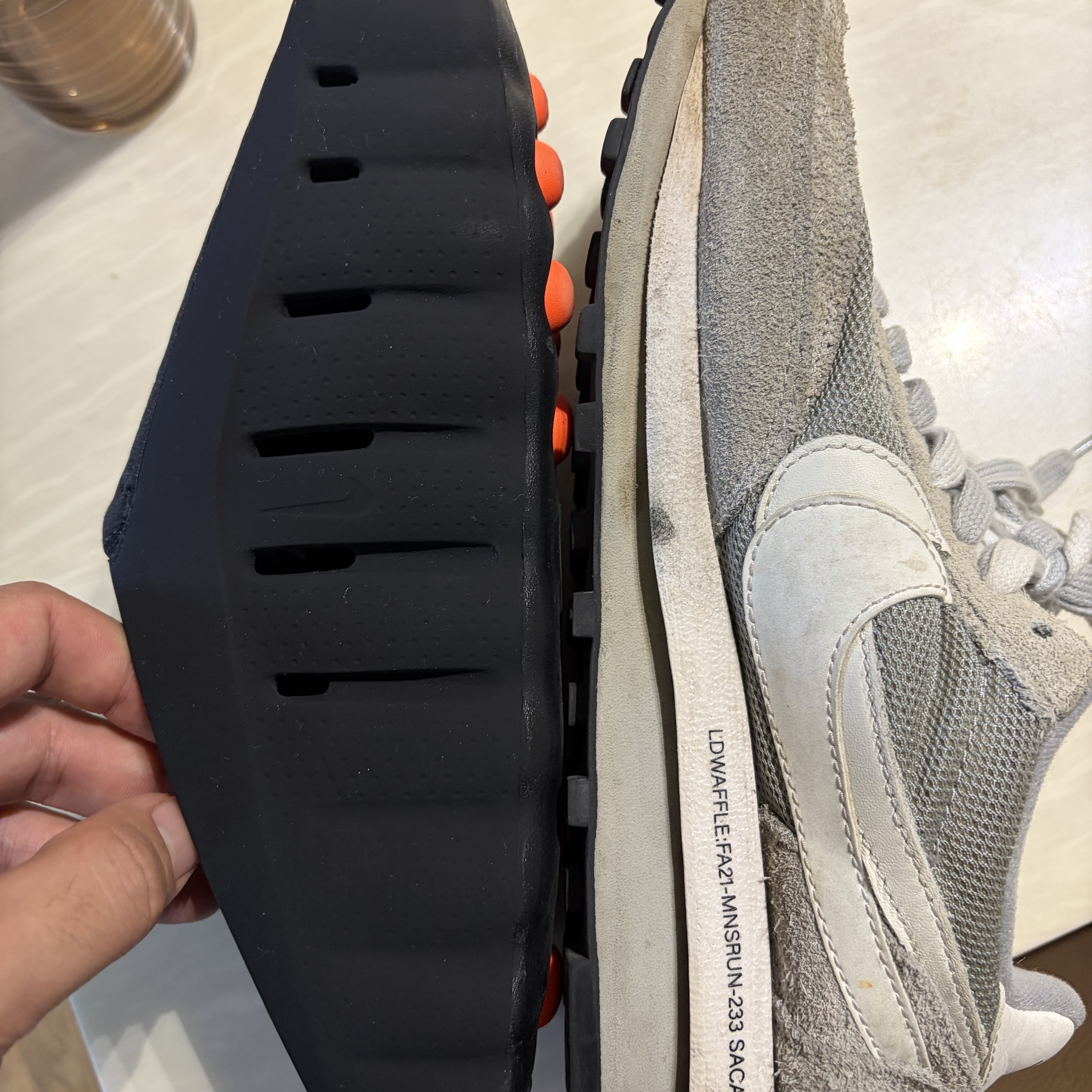 Nike Mind 001 Black Chrome 착용 스타일 - 2