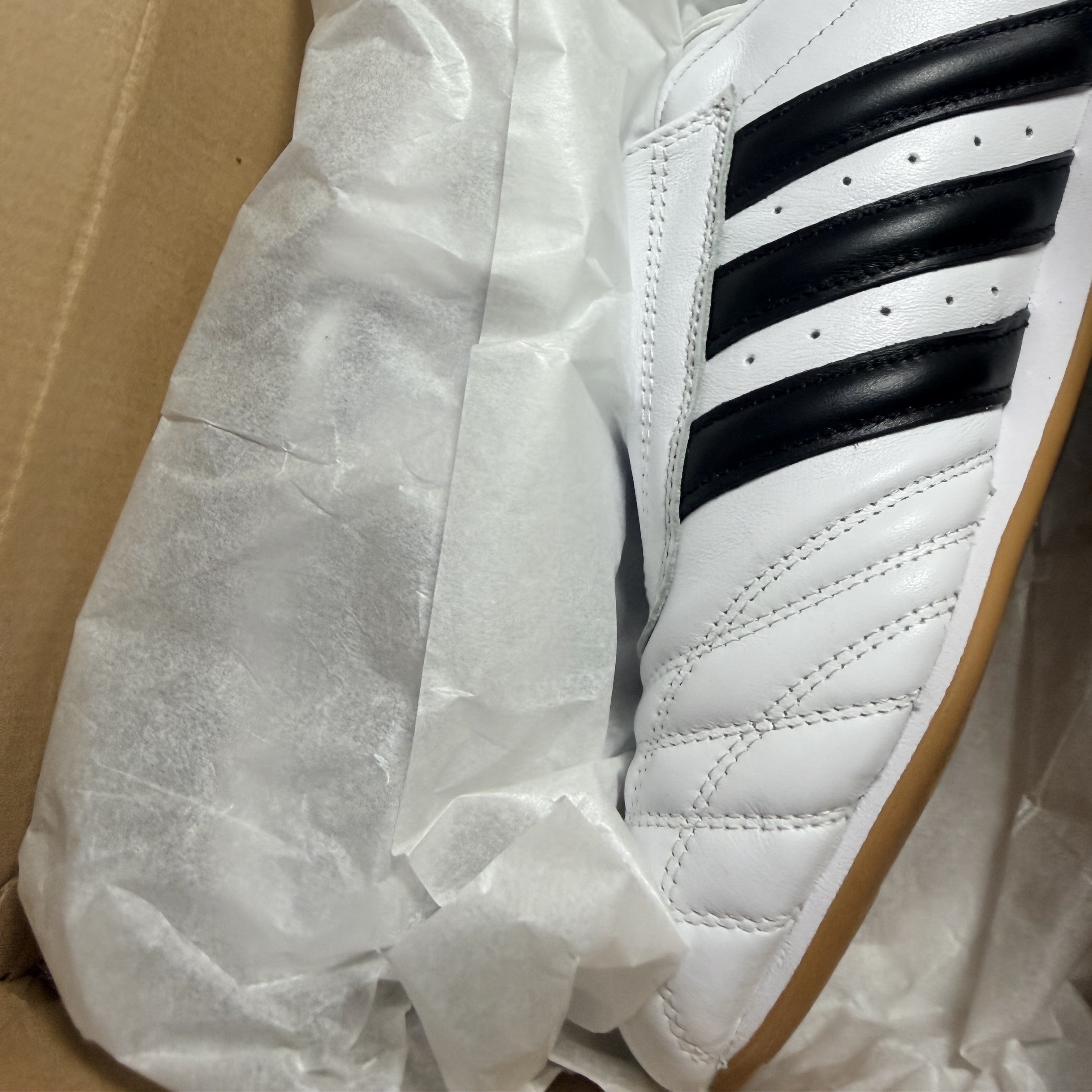 (W) Adidas Taekwondo Cloud White Core Black 착용 스타일