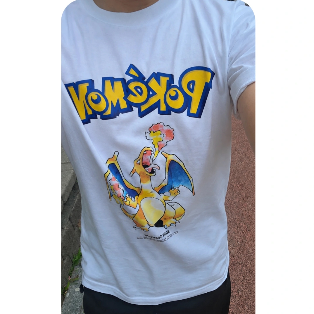 Uniqlo UT x Pokemon Graphic T-Shirt 1A White 착용 스타일
