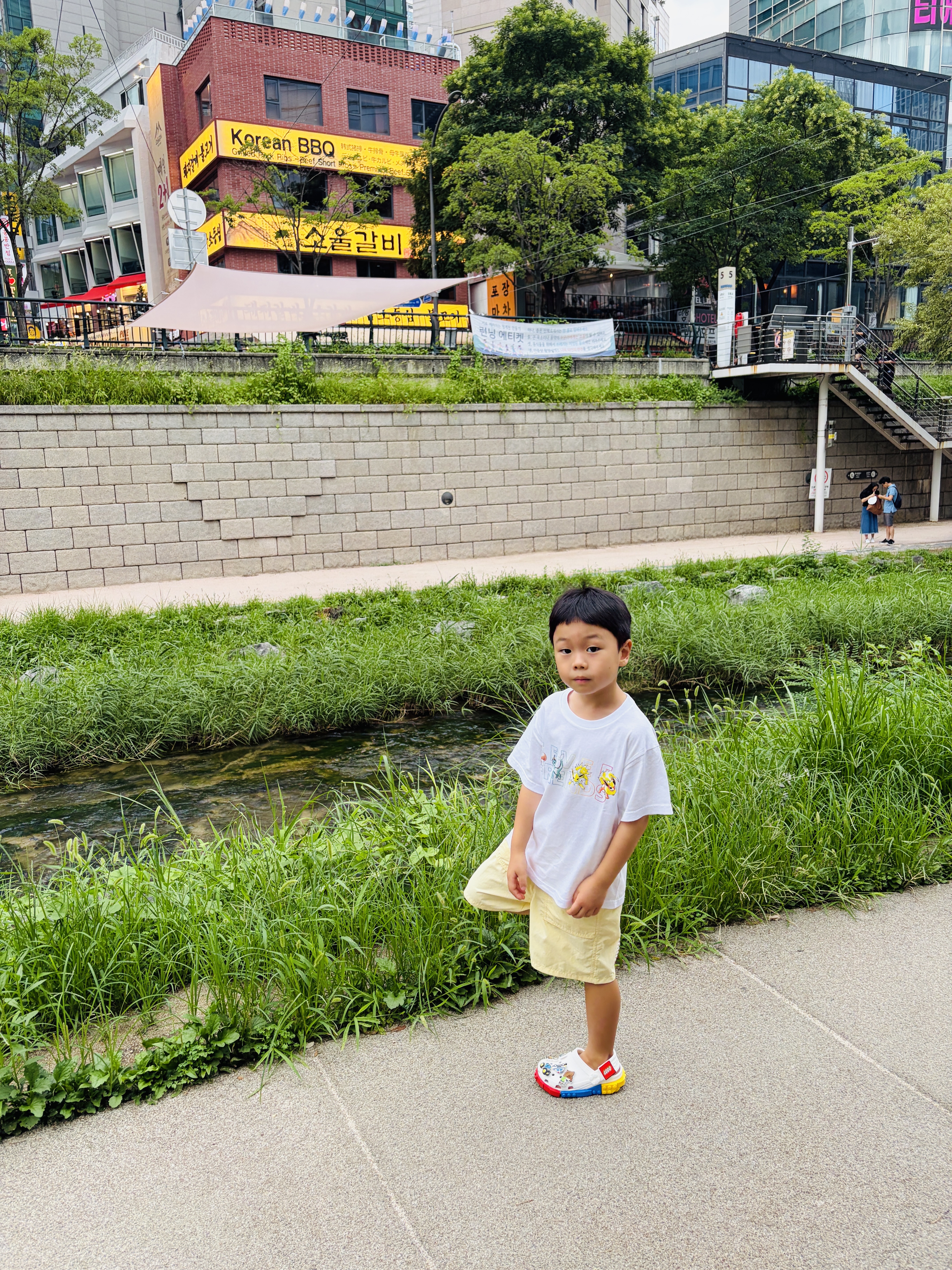 Emis New Logo Ball Cap Orange, (Kids) Crocs x Lego Creativity Clog White 착용 스타일 - 6