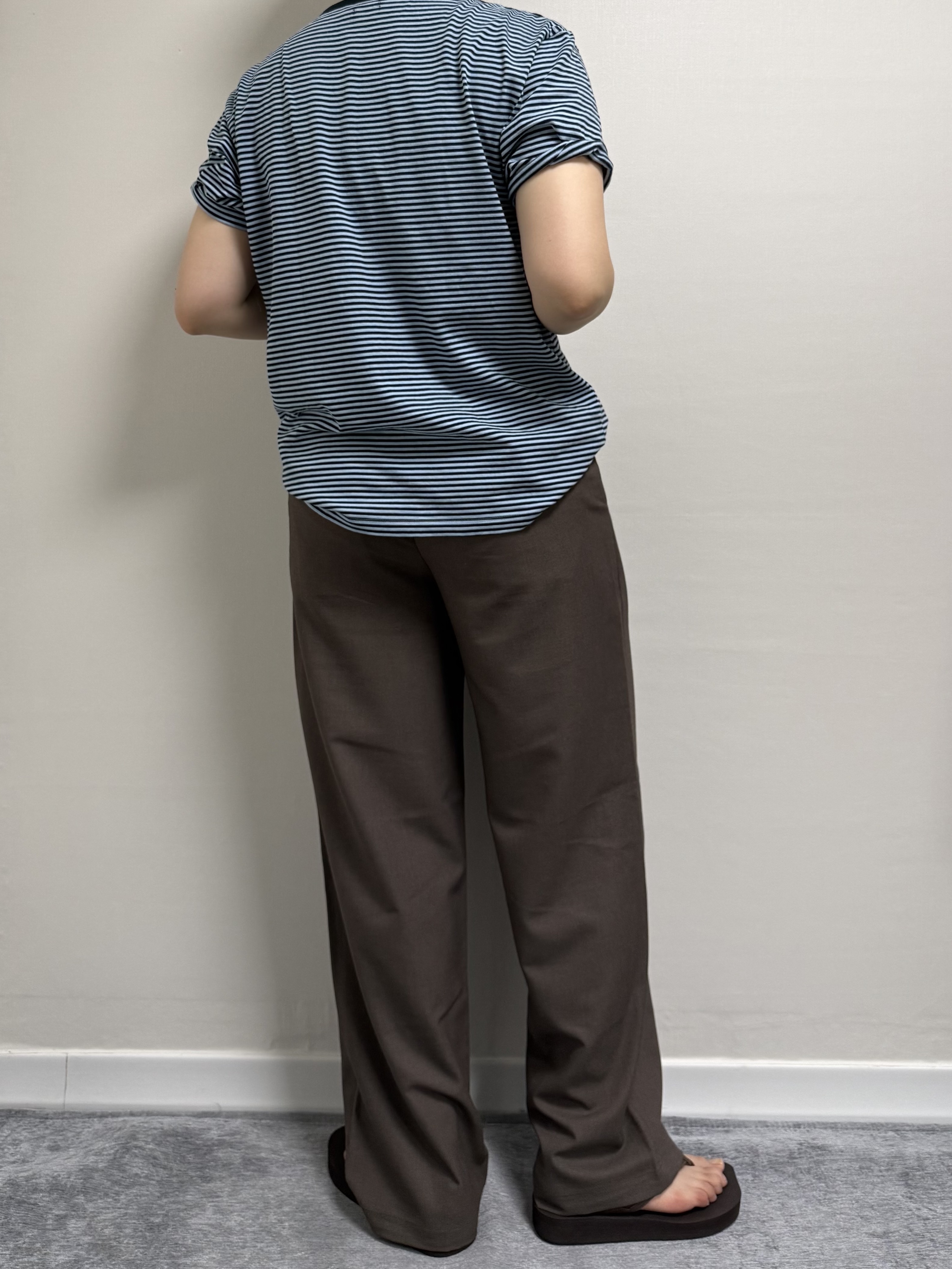 SUBCATEGORY SUB_F831 Brown 착용 스타일 - 3