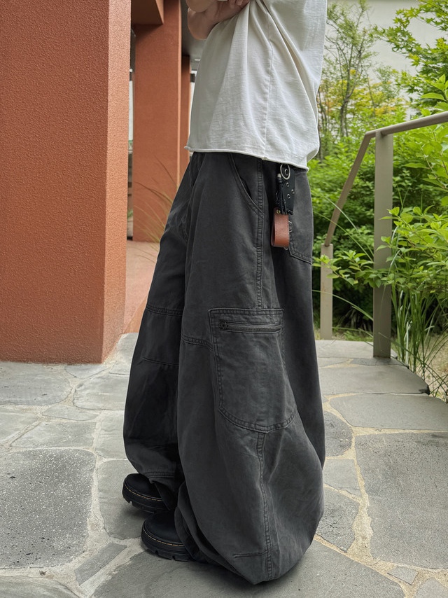 Dr. Martens Reeder Wyoming Leather Utility Shoes Black 착용 스타일 - 5