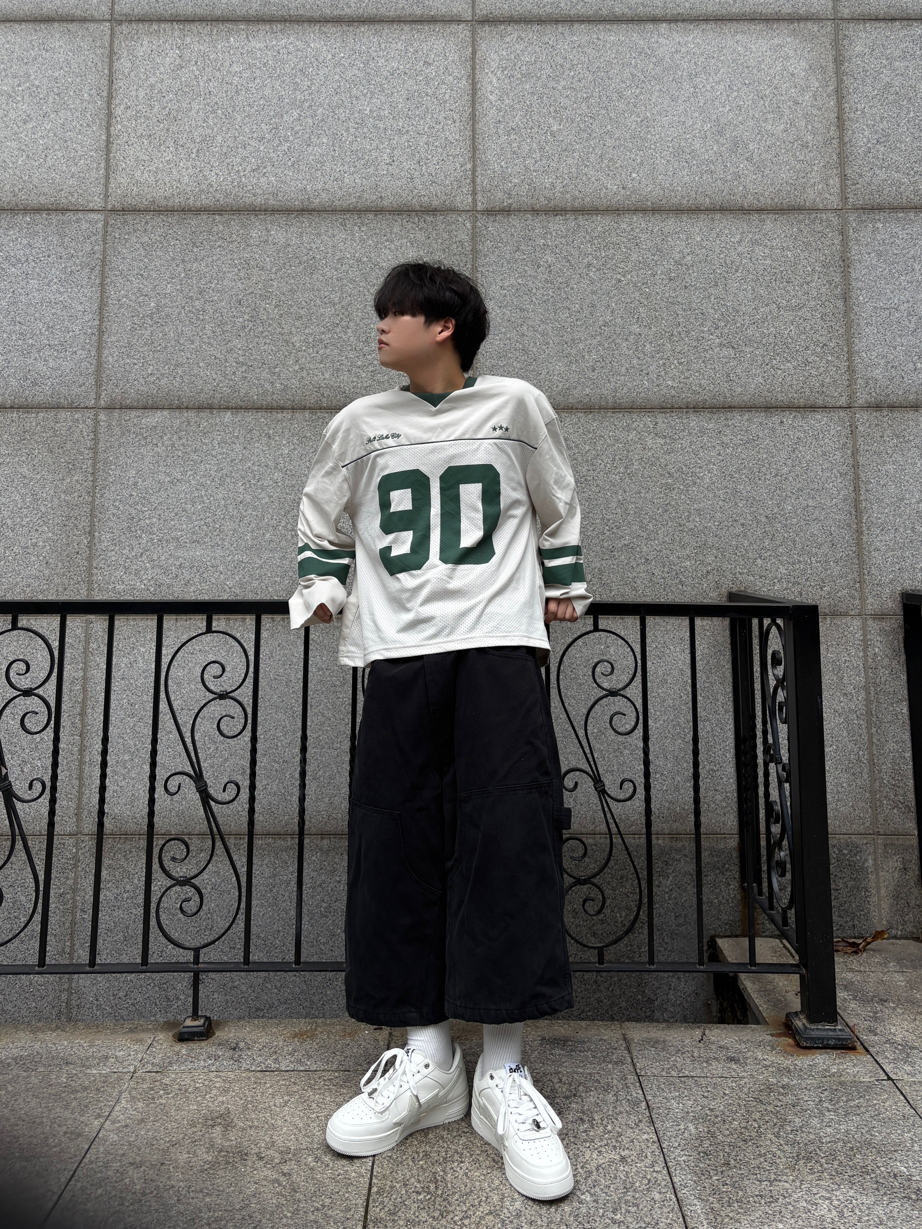 BAPE Sta Os #2 White 착용 스타일 - 3