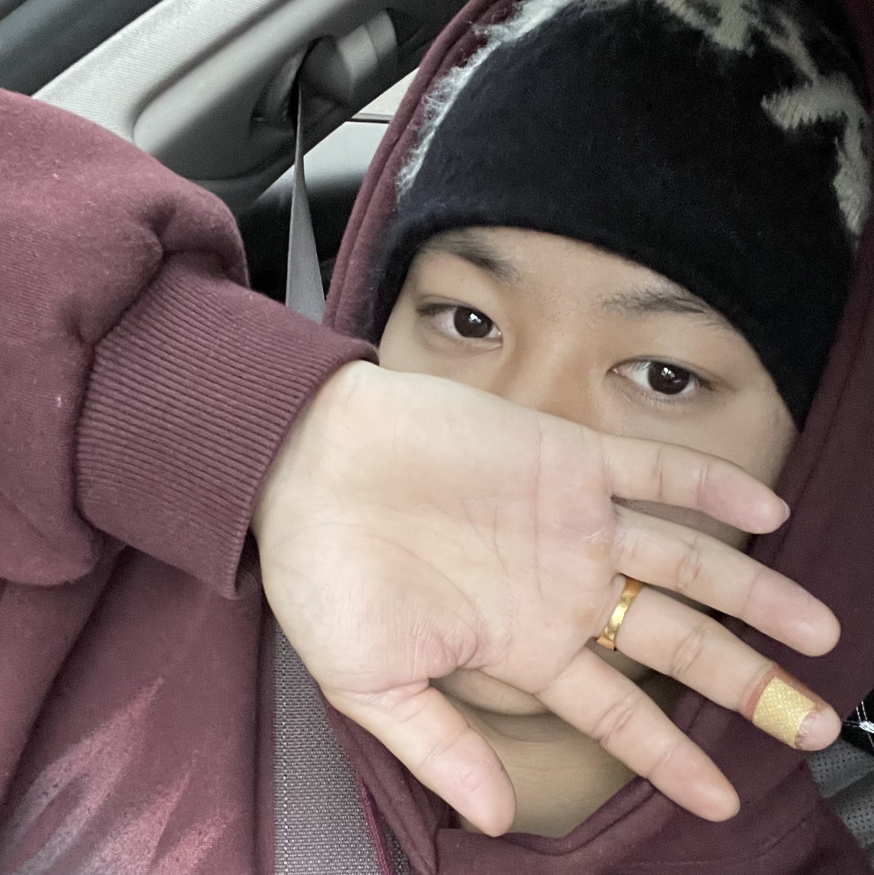 Stussy Brushed Out Stock Skullcap Beanie Black 착용 스타일