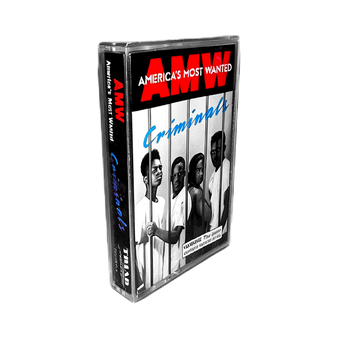 체리드라이버 아메리카스 모스트 원티드(AMW) - 크리미널스(1990) 오리지널 카세트테이프(Cherry Driver AMW – Criminals (1990) Original Cassette Tape) - 2