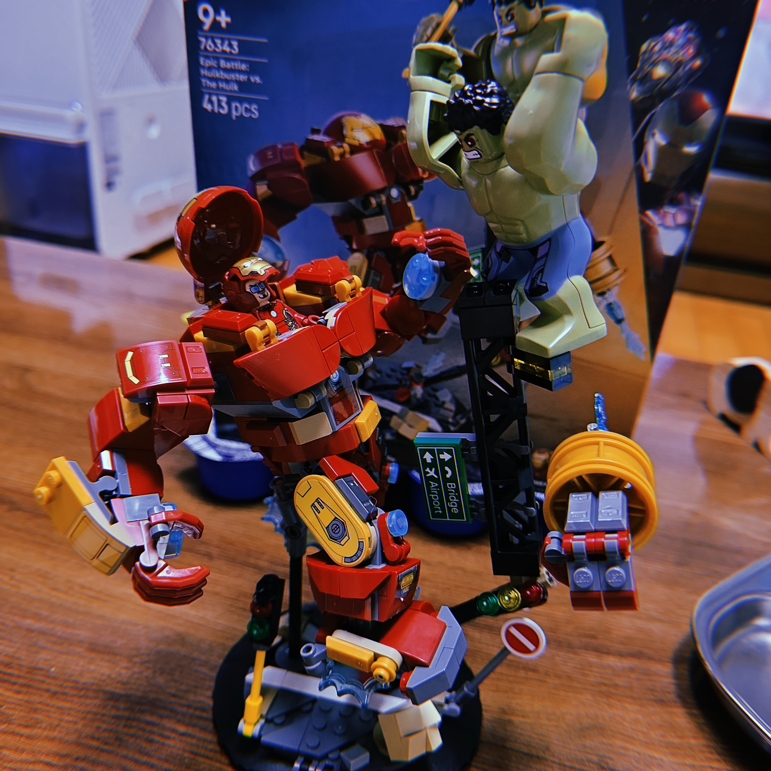 Lego Marvel Epic Battle: Hulkbuster vs. The Hulk 착용 스타일 - 3