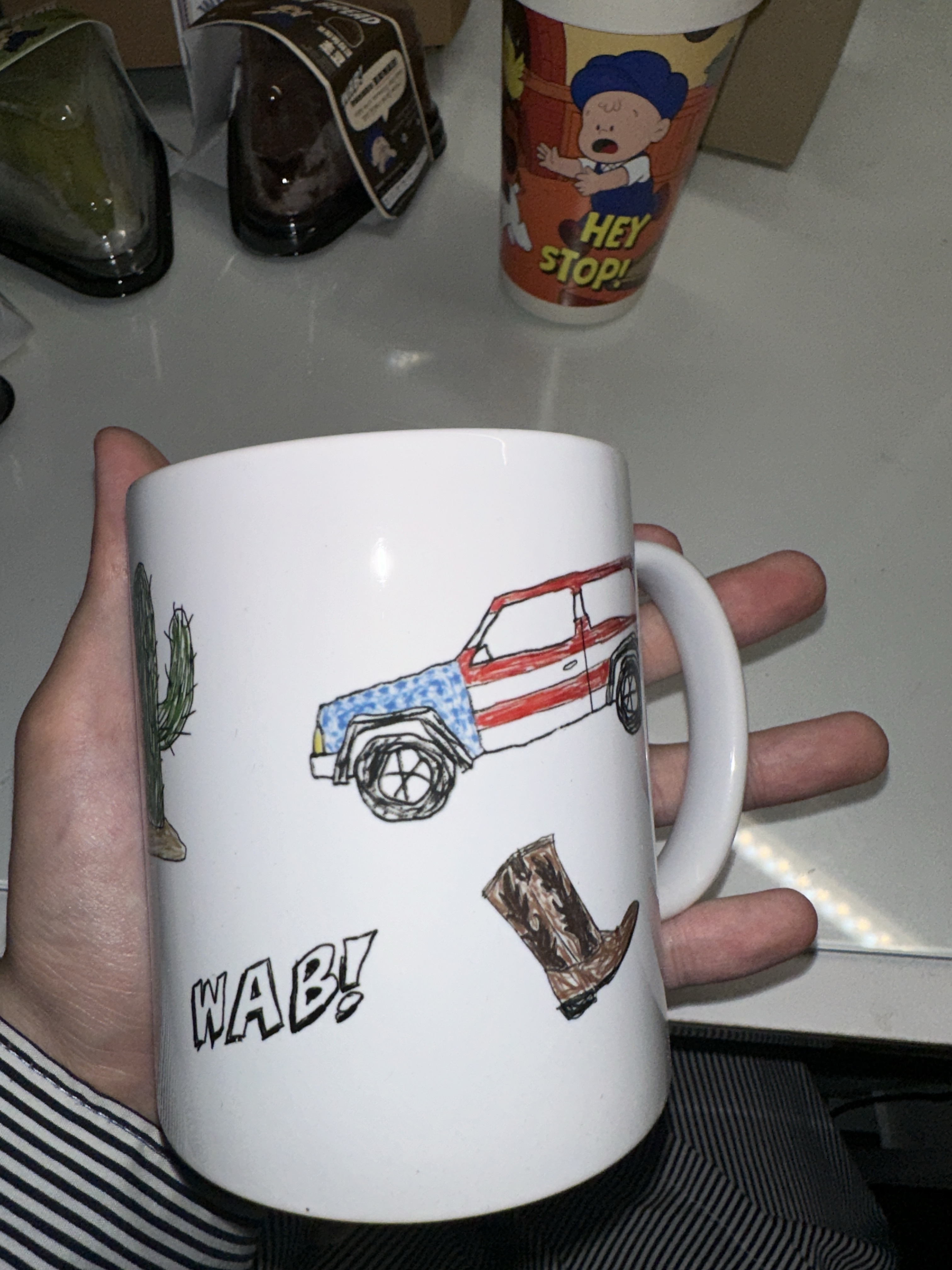 [KREAM 단독] What A Bread Daily Moments Tumbler 420ml, [KREAM 단독] What A Bread Mug White 350ml 착용 스타일 - 5